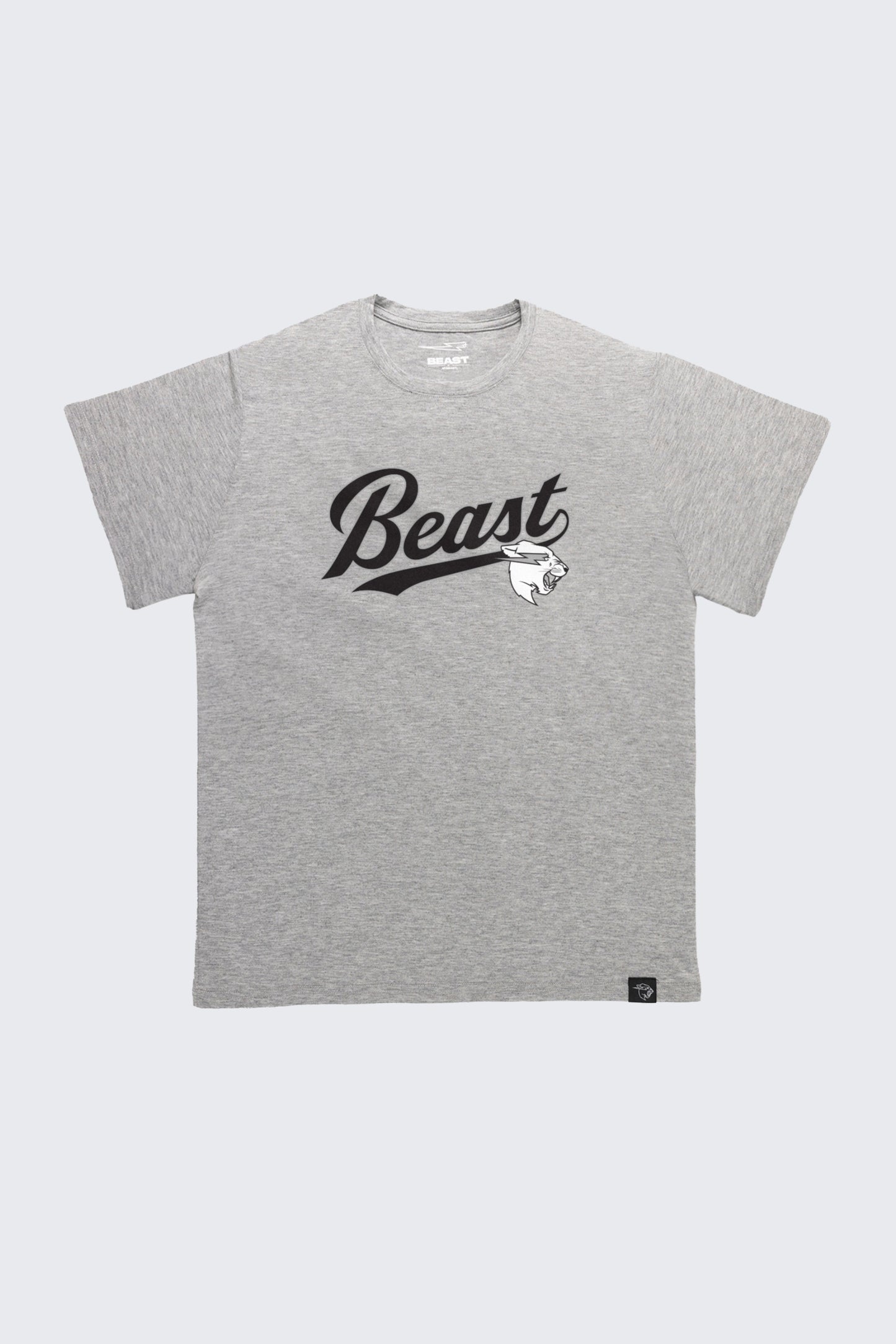 Beast Script Baseball Tee