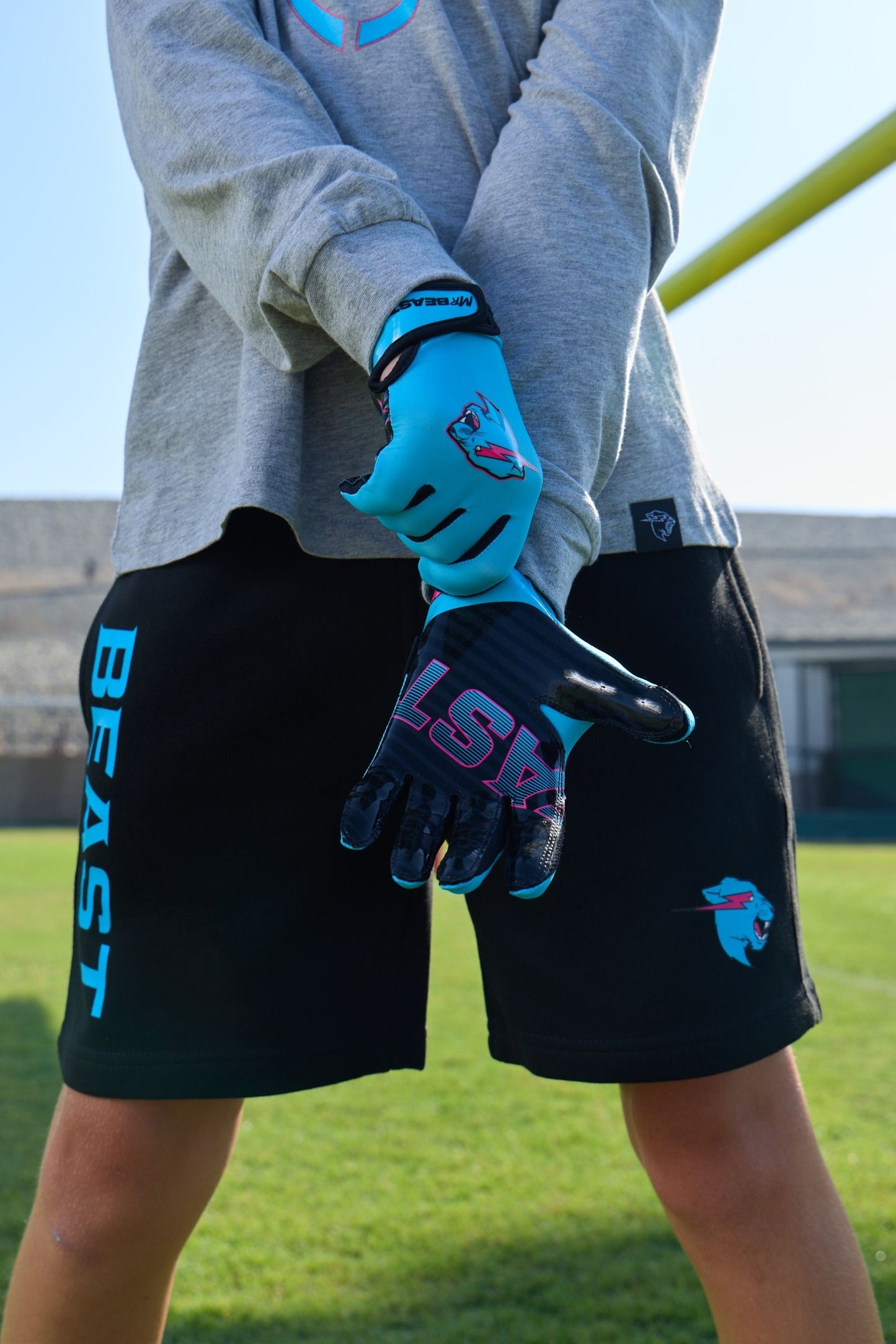 Beast Football Gloves