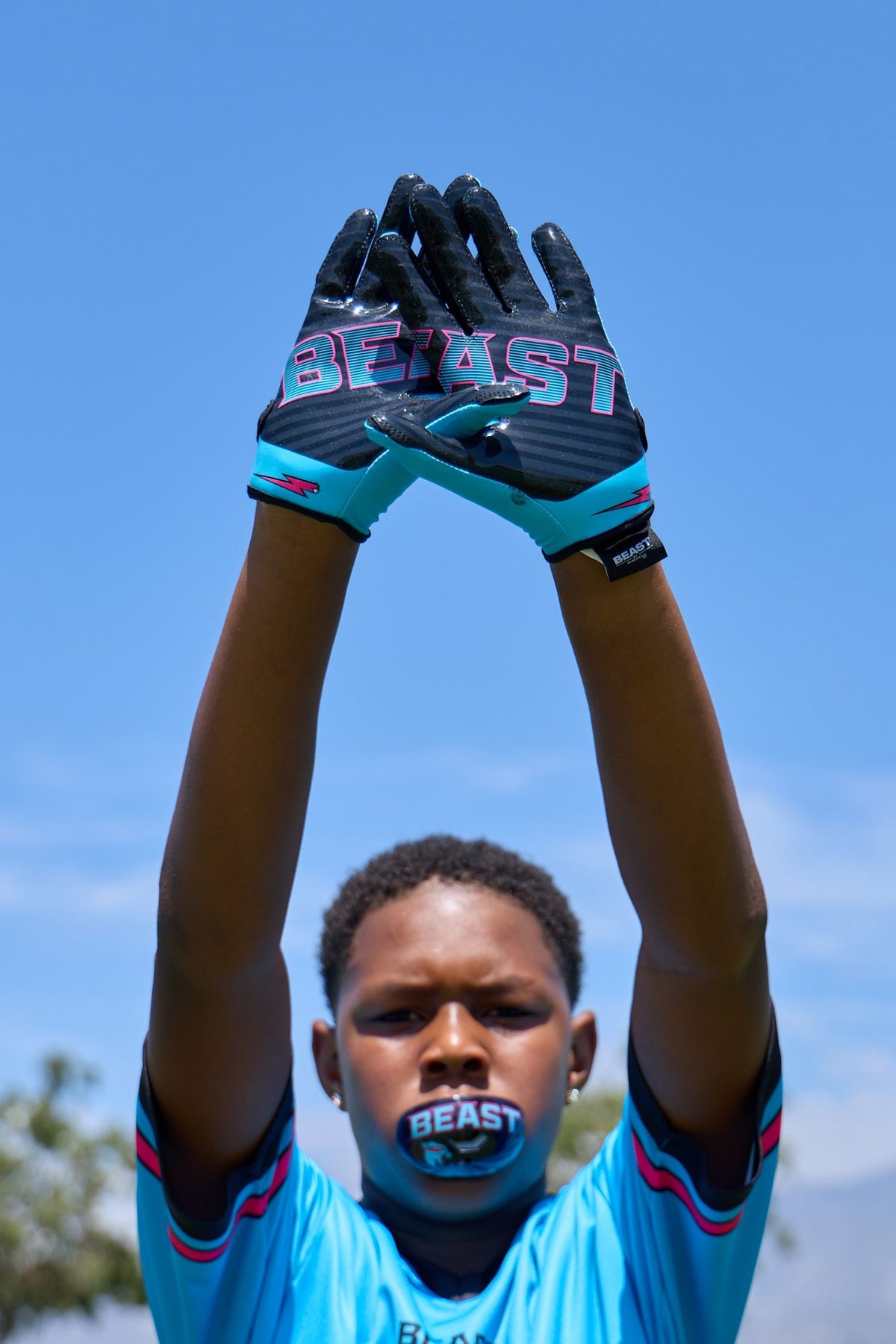 Beast Football Gloves