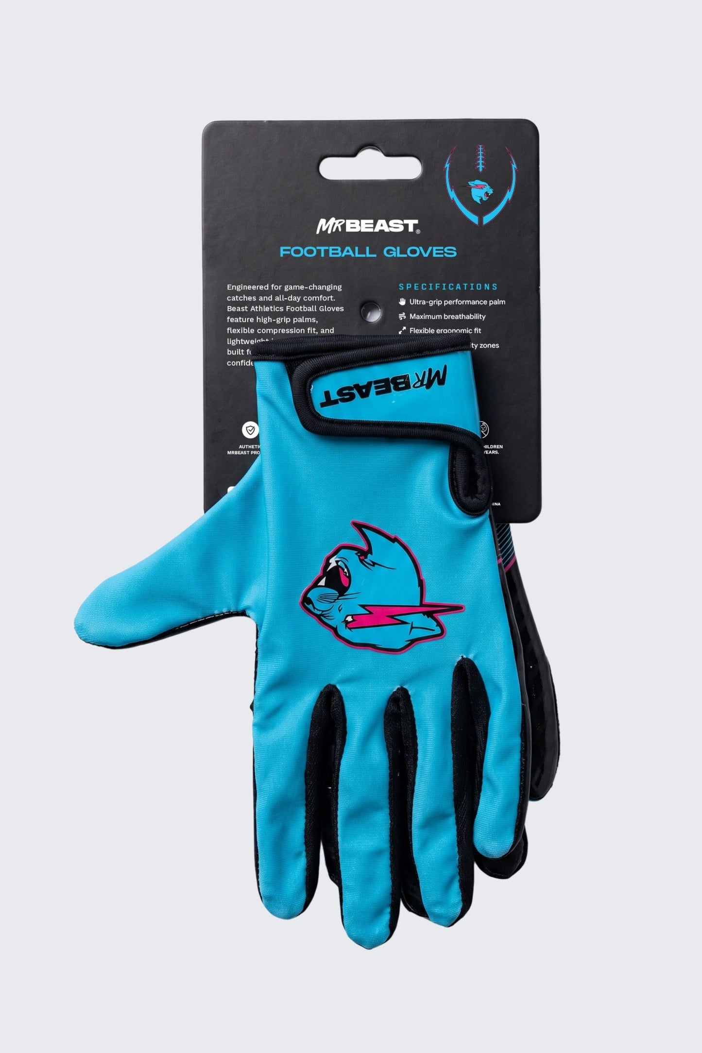 Beast Football Gloves