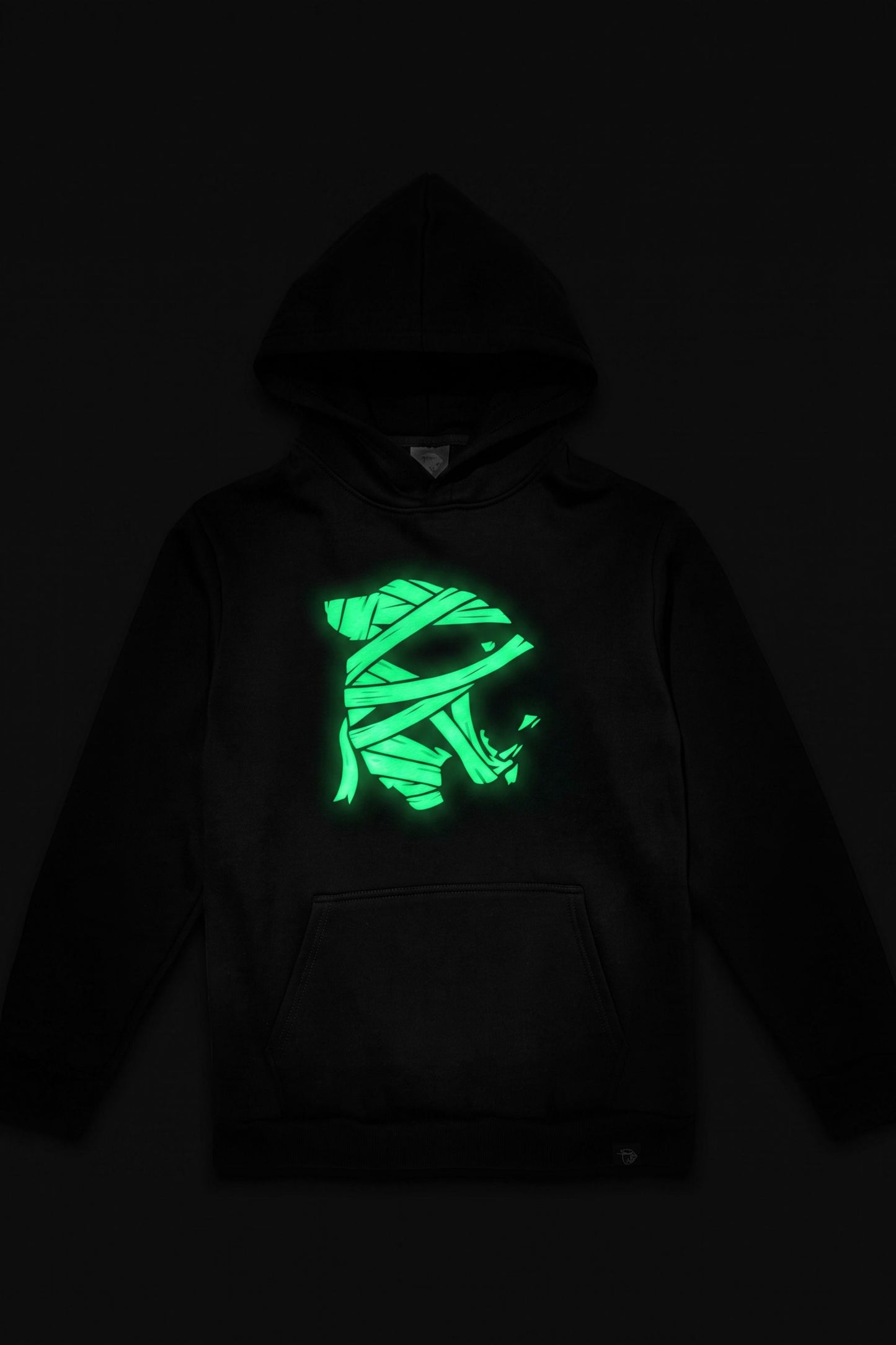 Glow in the Dark Mummy Panther Hoodie