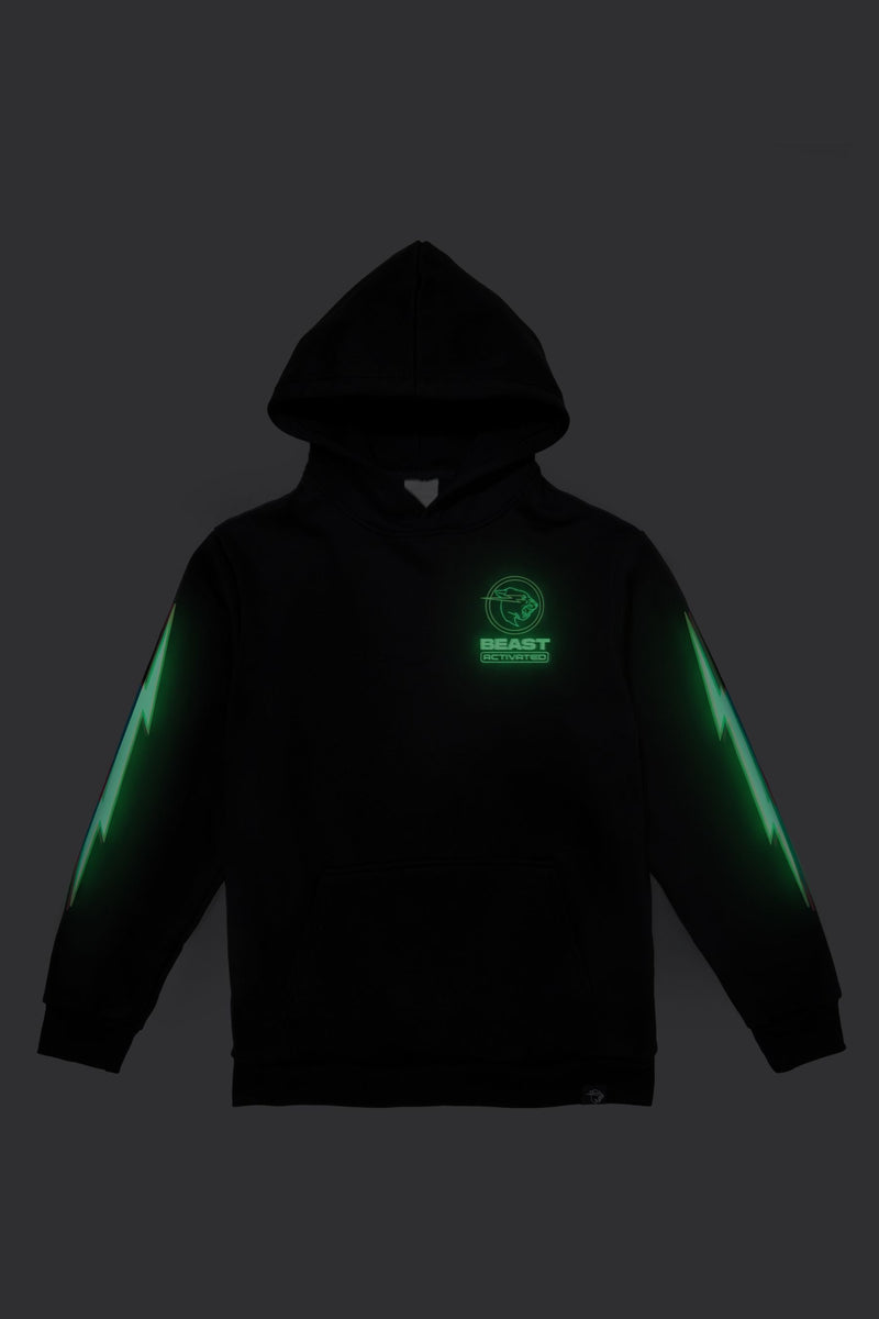 Glow In The Dark Bolt Hoodie