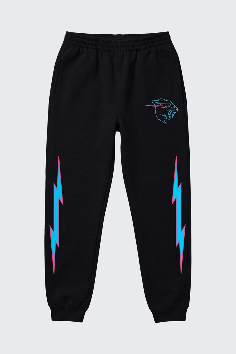 Glow in the Dark Bolt Sweat Joggers
