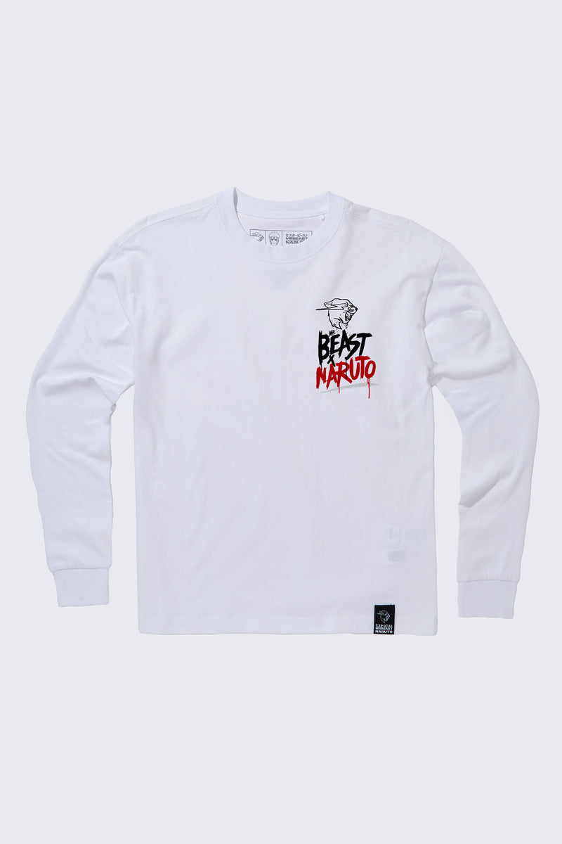 MrBeast x NARUTO Gaka Long Sleeve Tee