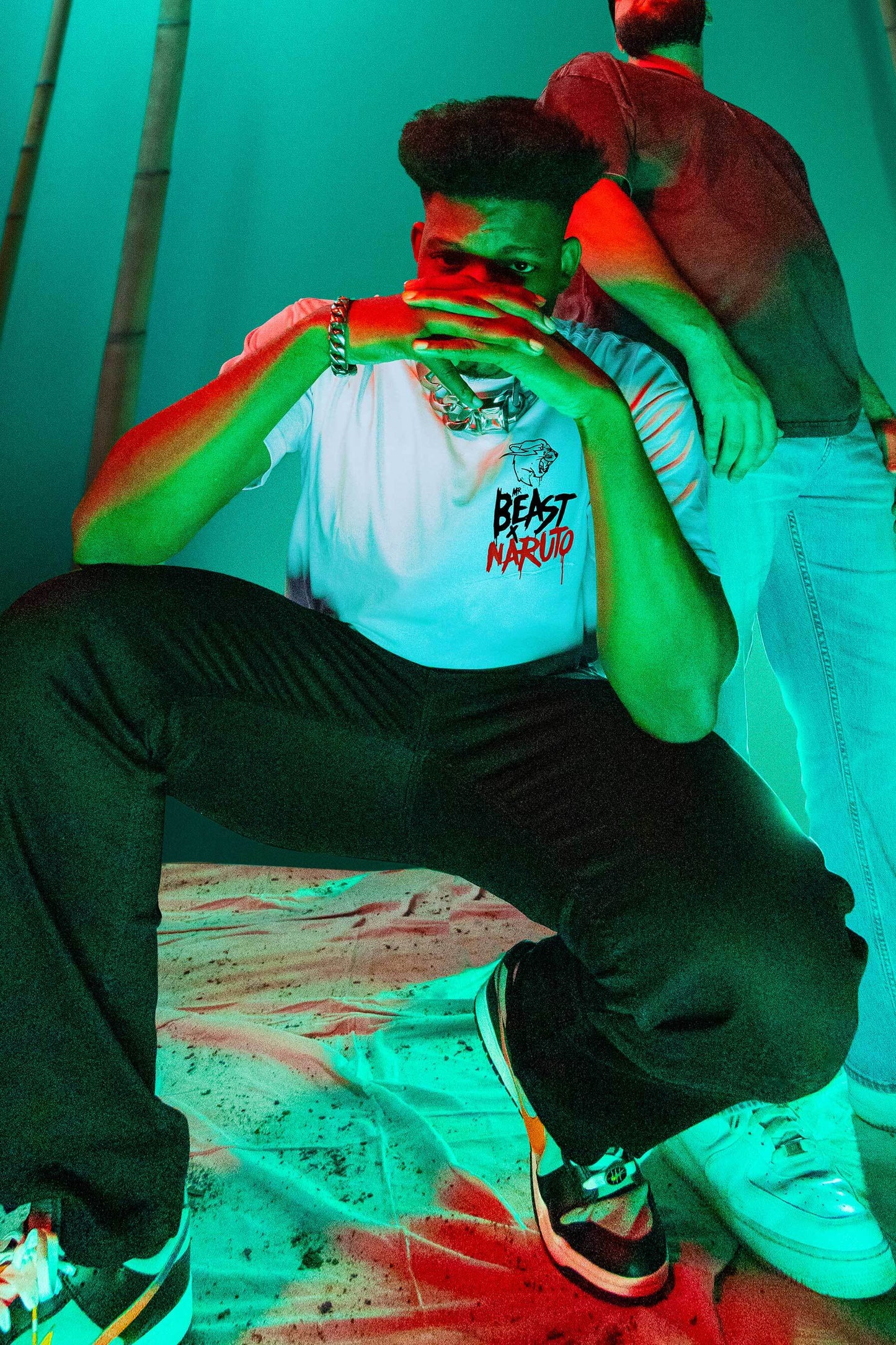 MrBeast x NARUTO Gaka Tee