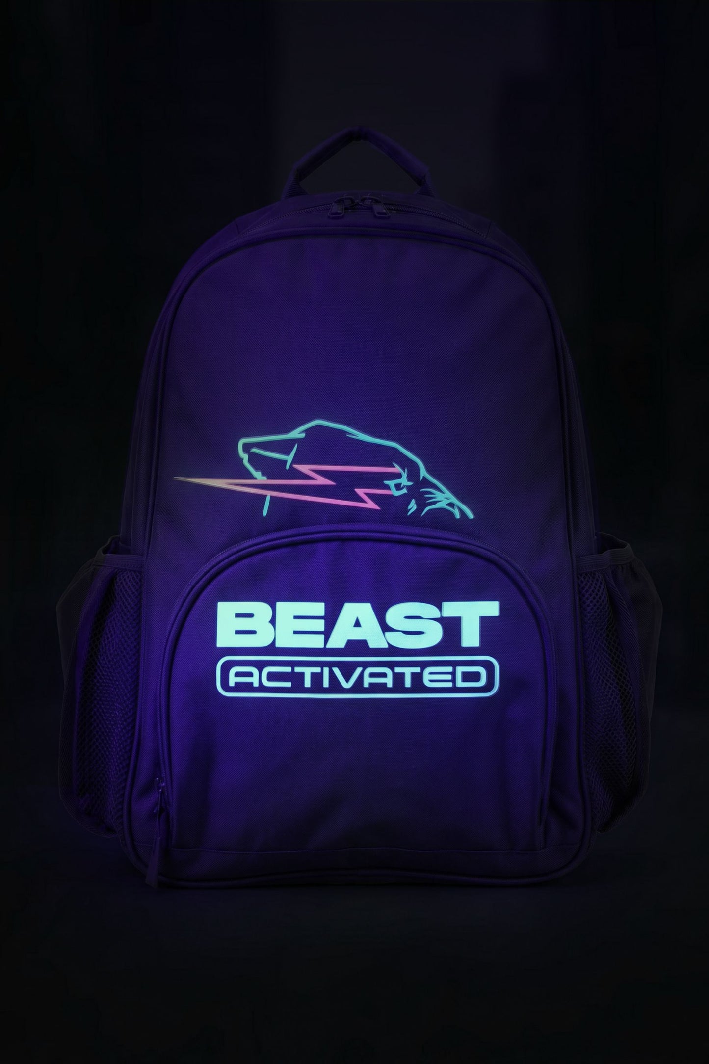 Glow In The Dark Beast Activated Backpack