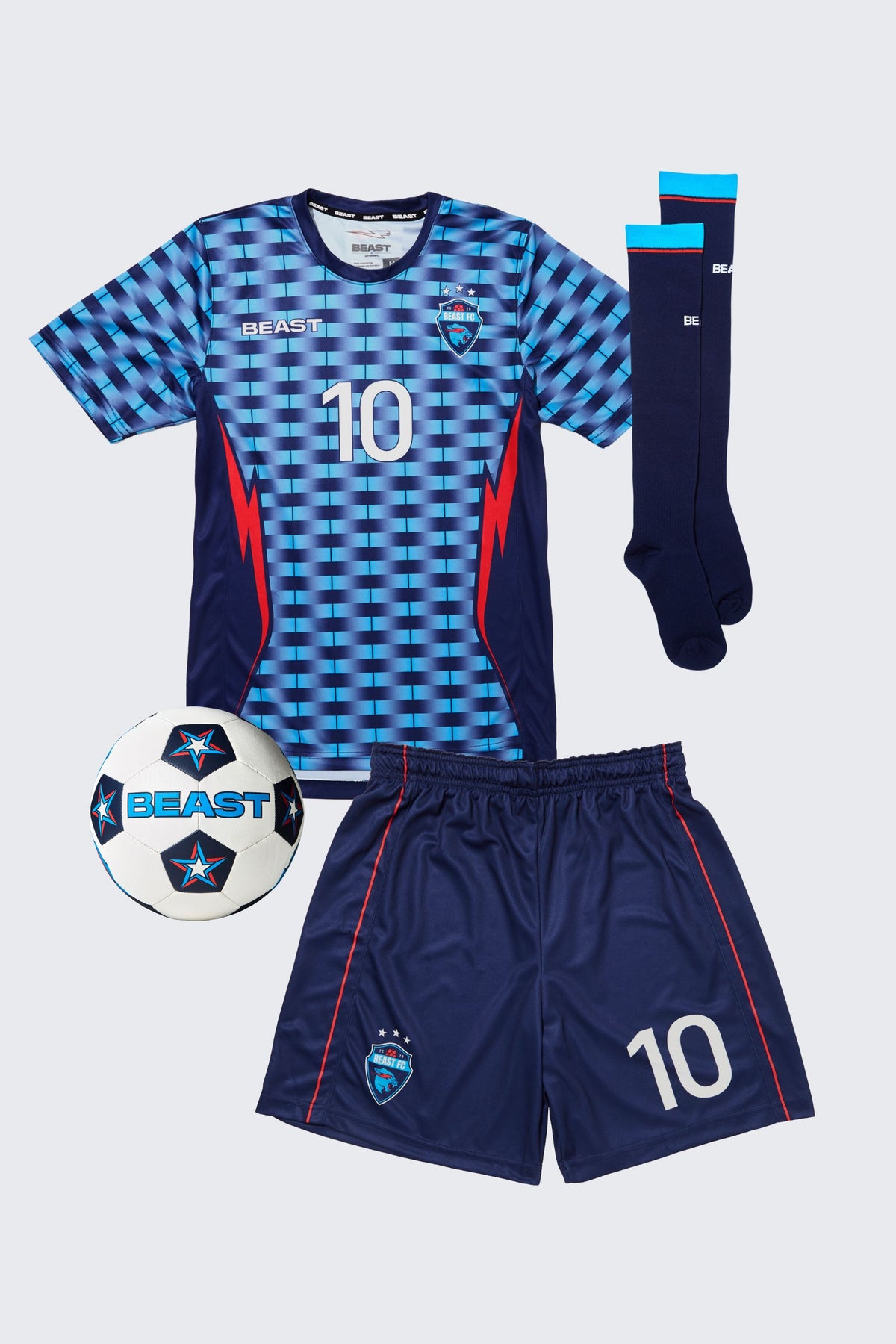 Beast Athletics Soccer Costume