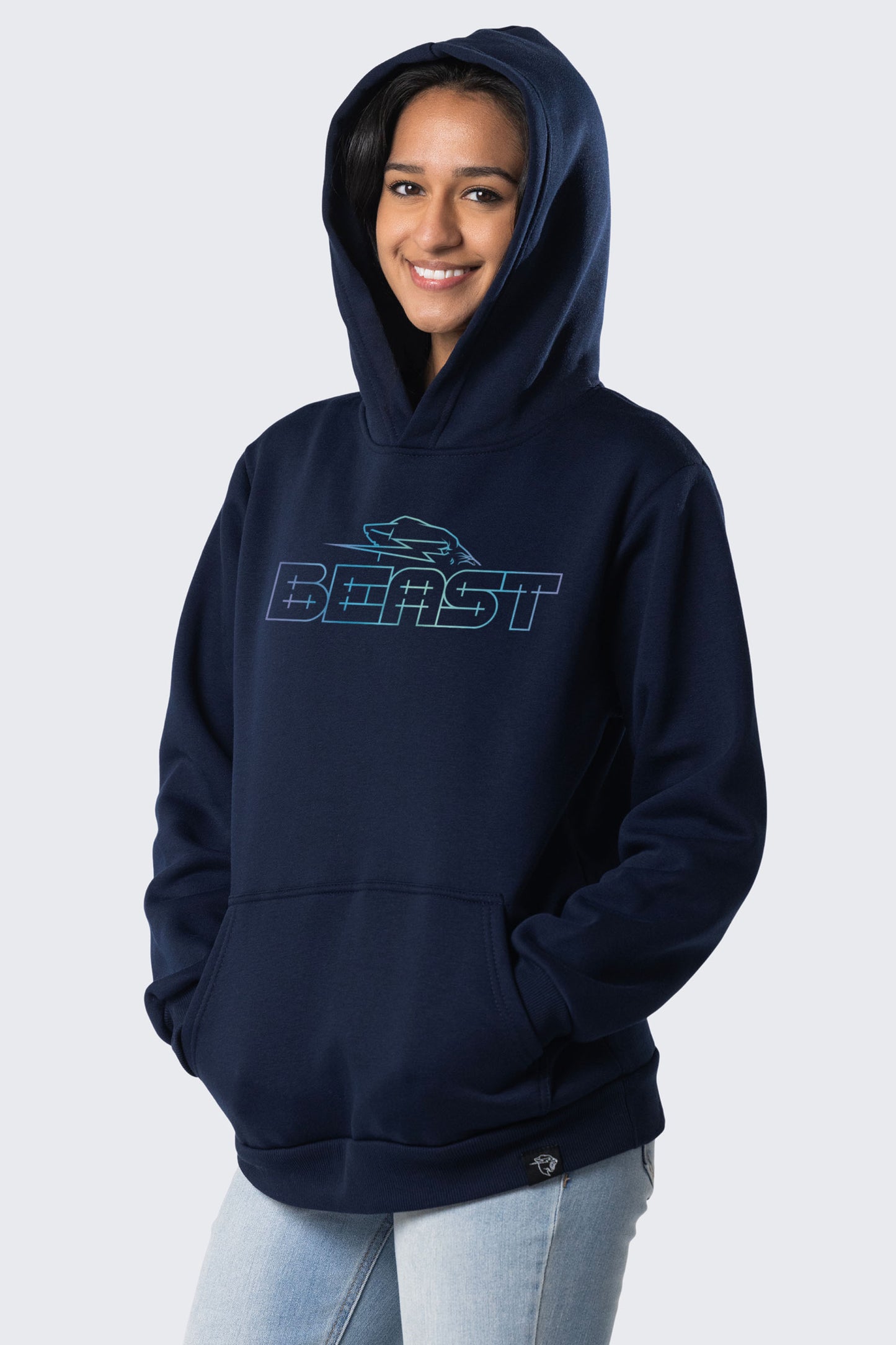 Gradient Beast Hoodie