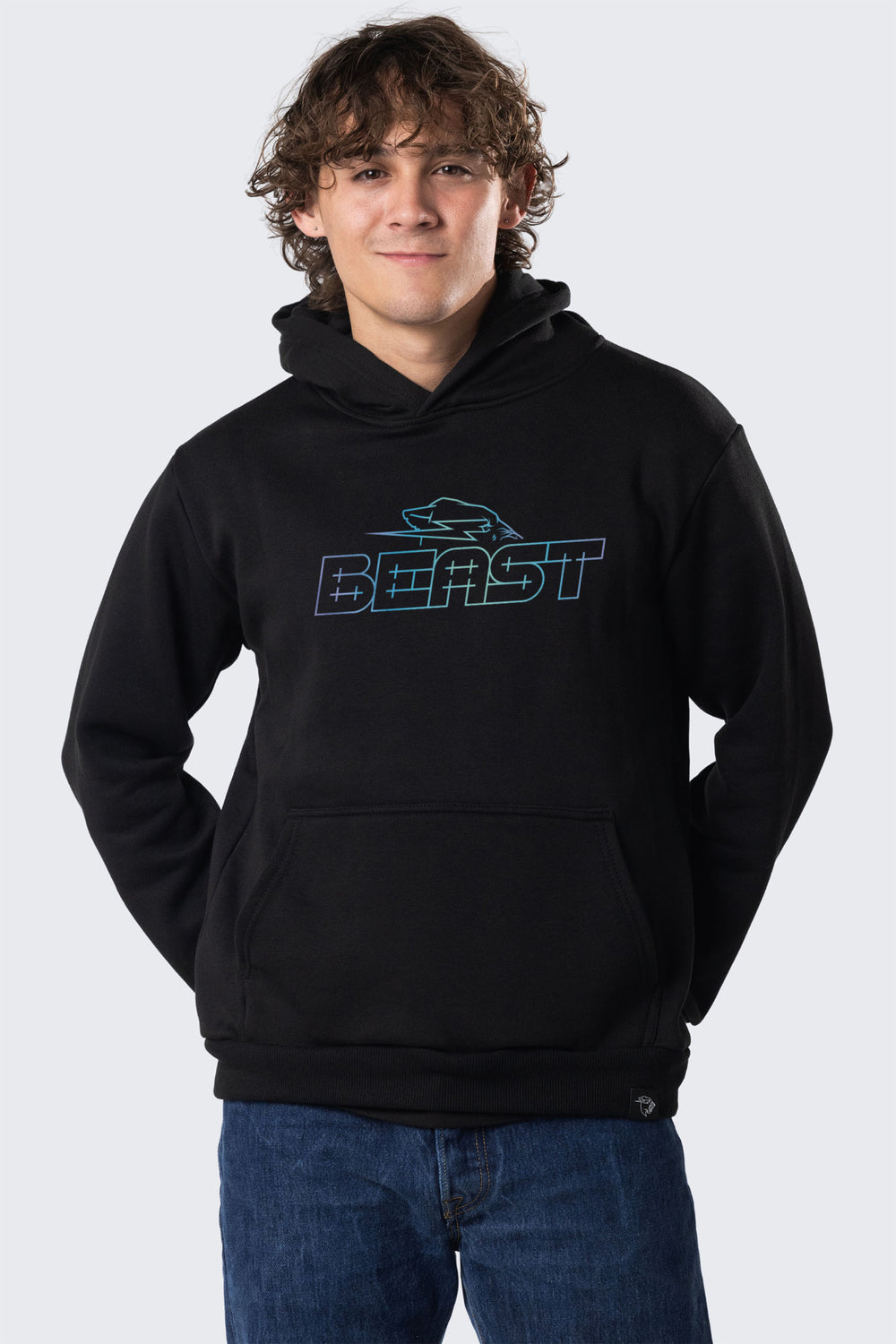 Gradient Beast Hoodie