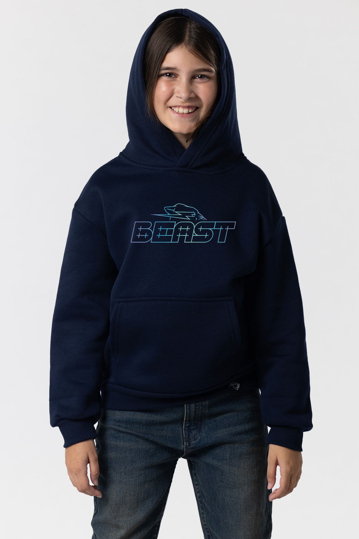 Gradient Beast Hoodie
