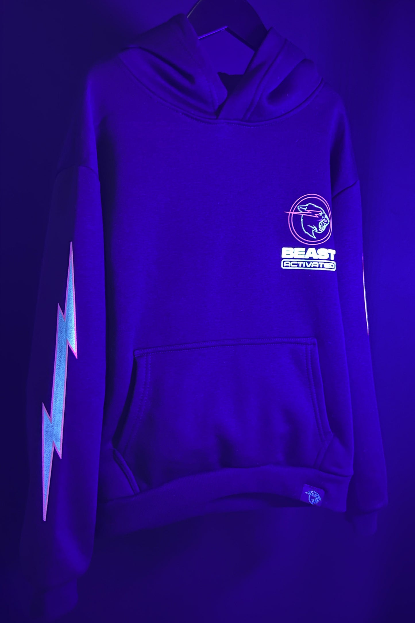 Glow In The Dark Bolt Hoodie