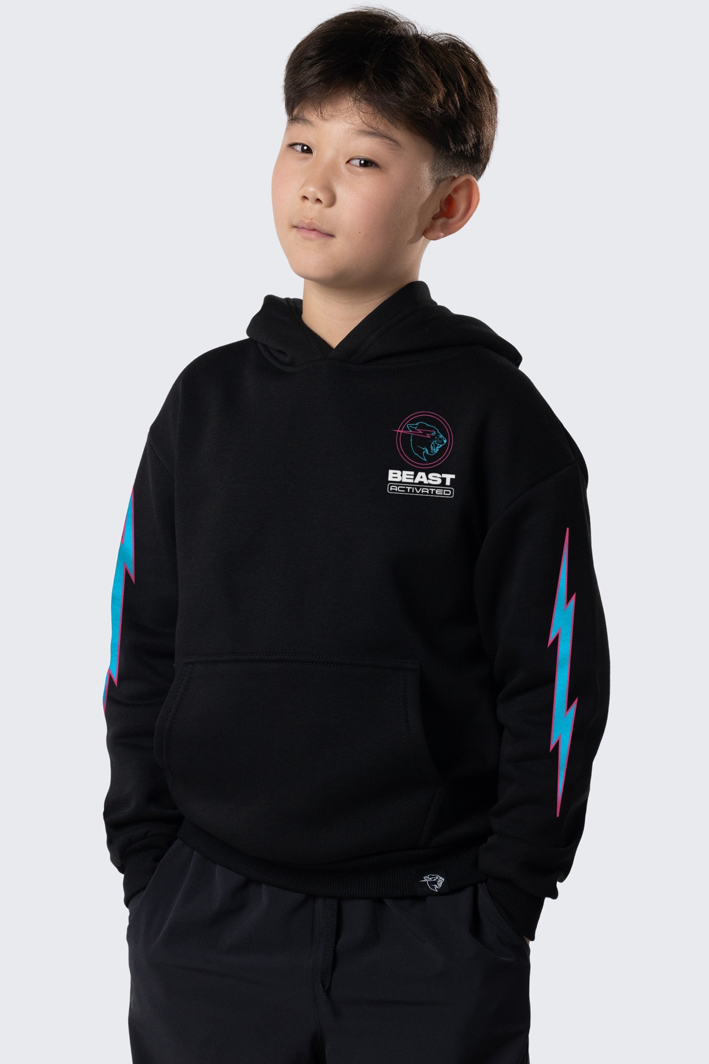 Glow In The Dark Bolt Hoodie