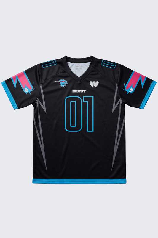 ALL PROCEEDS TO CHARITY -- Beast x Whatnot Football jersey