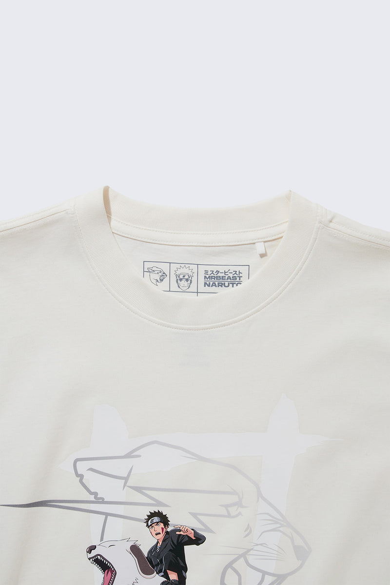 MrBeast x NARUTO Kiba And Akamaru Tee