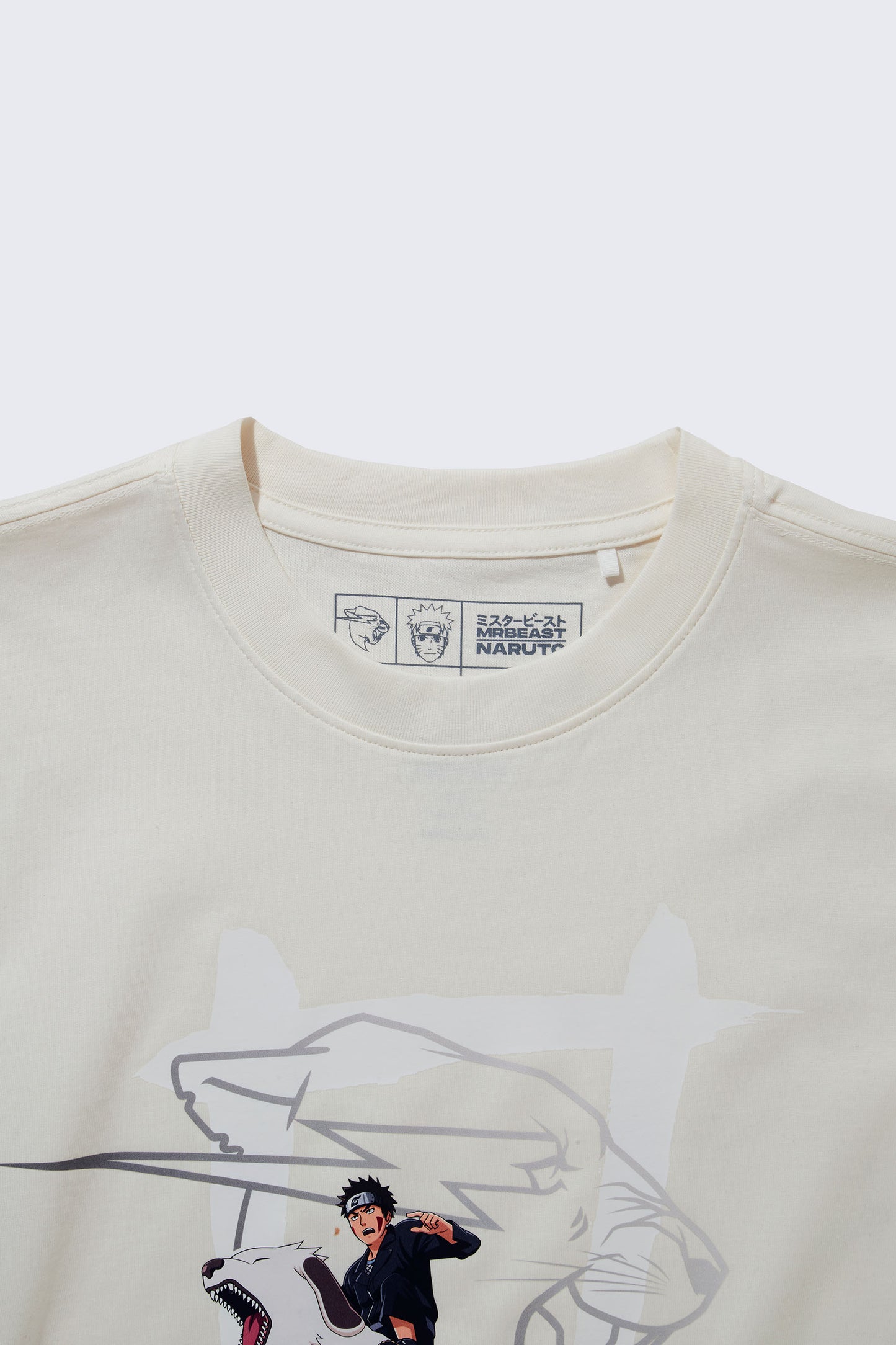 MrBeast x Naruto Kiba And Akamaru Tee