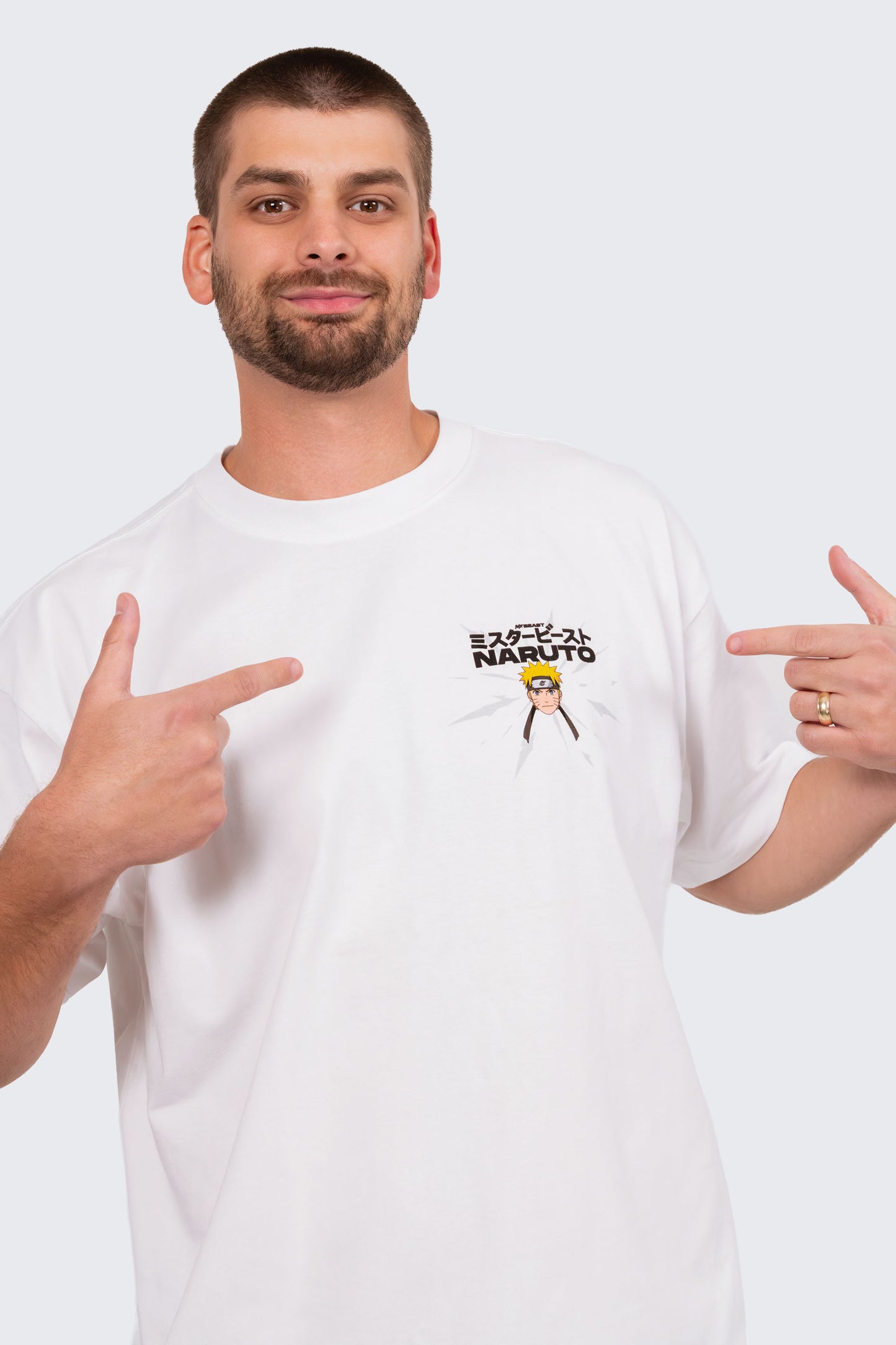 MrBeast x Naruto Kogeki Tee