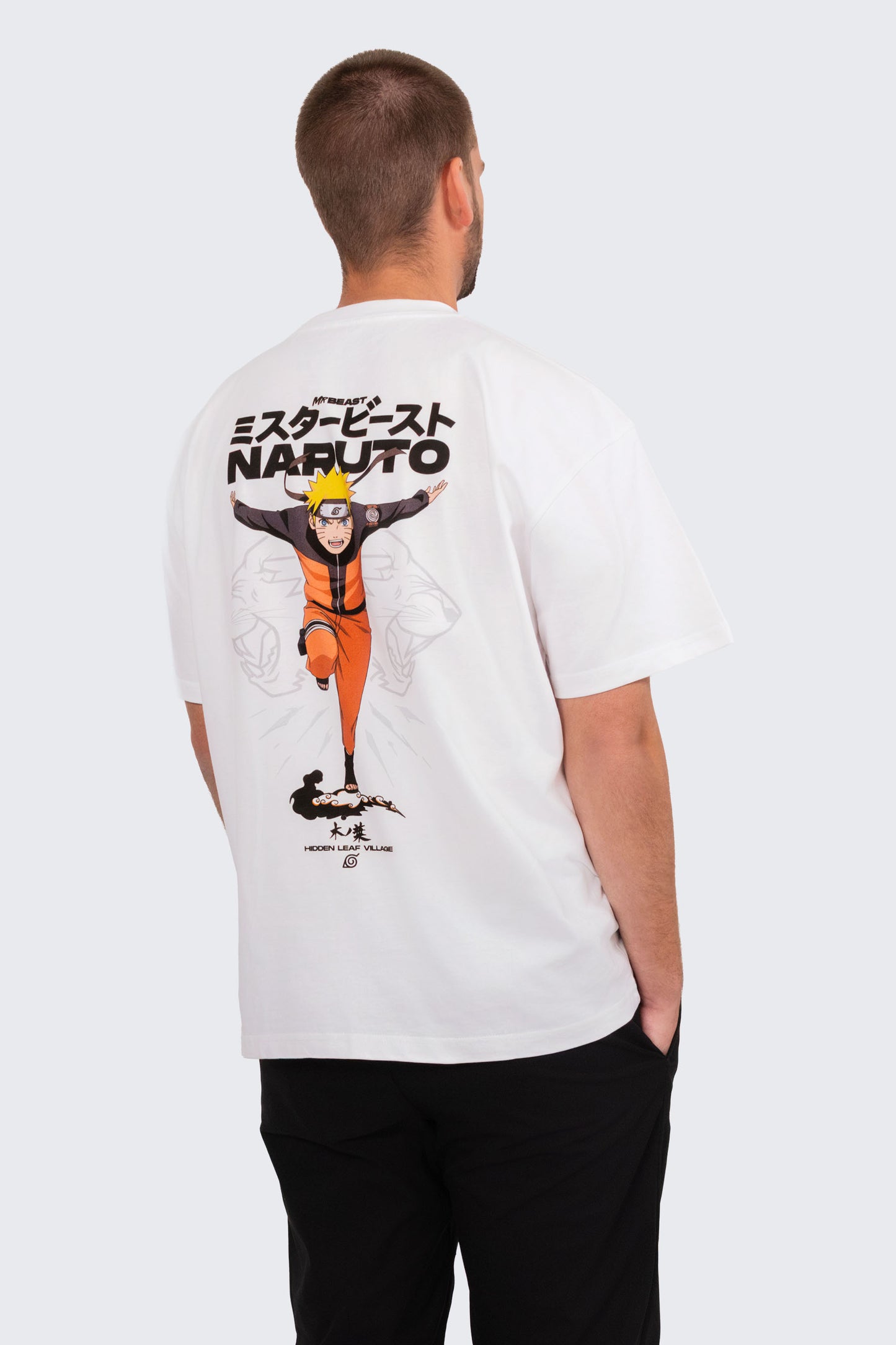 MrBeast x Naruto Kogeki Tee