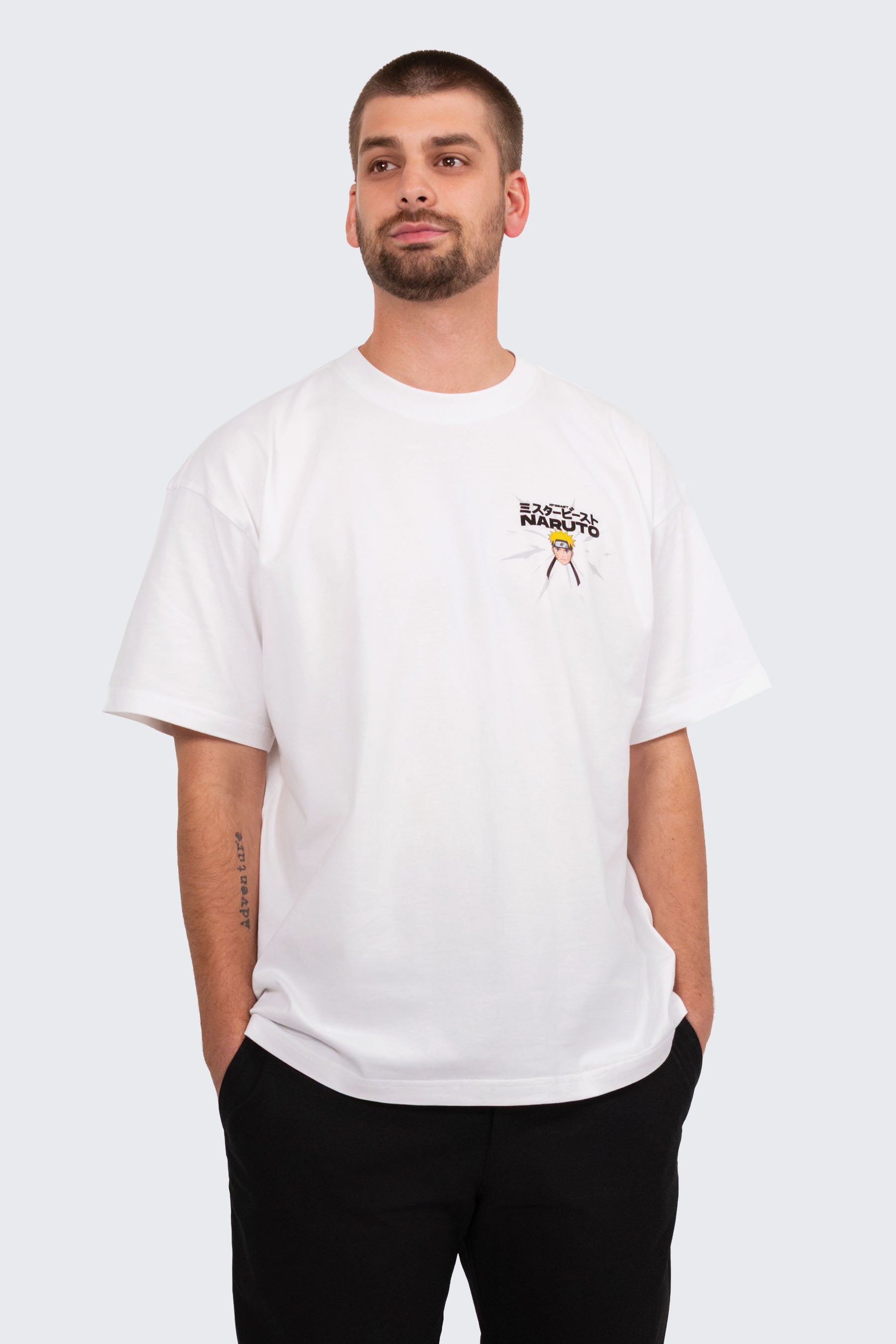 MrBeast x NARUTO Kogeki Tee – MrBeast.store