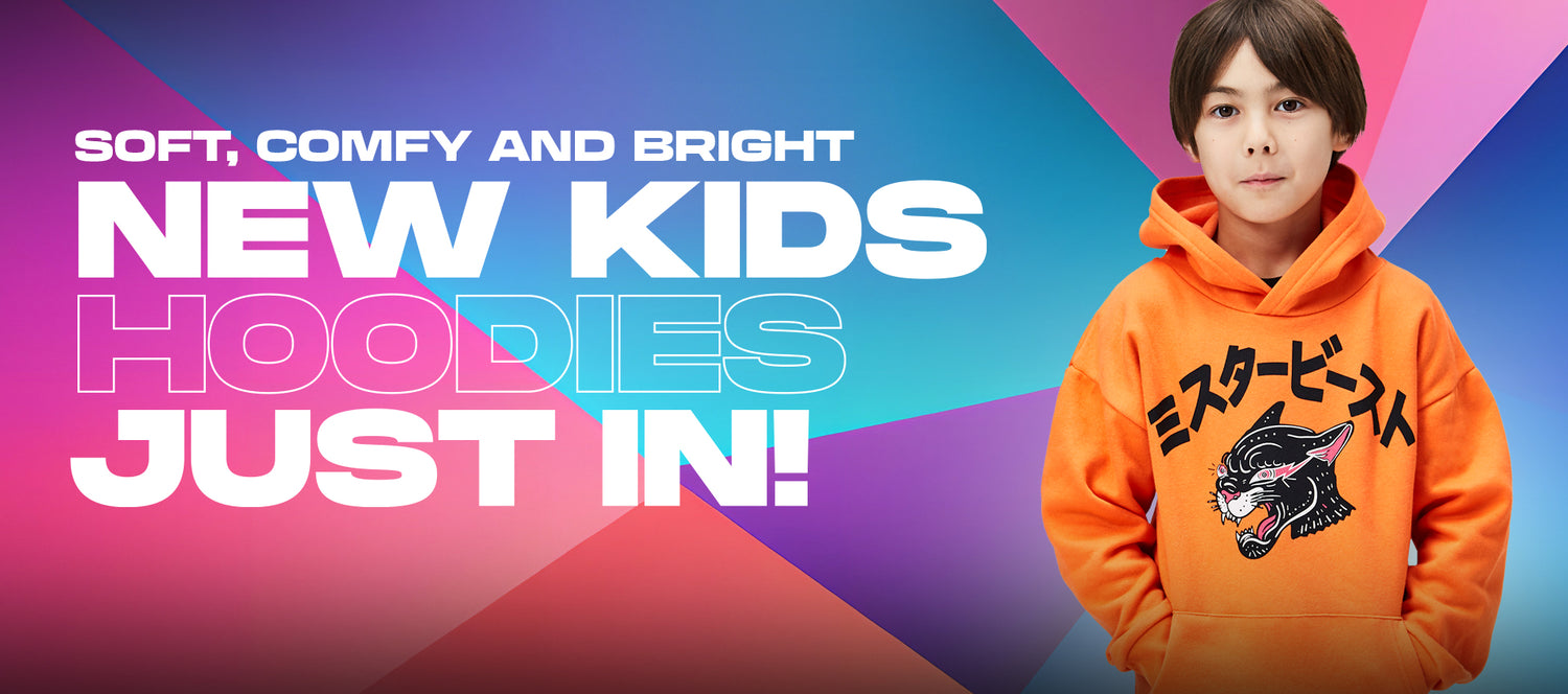 New kids hoodies