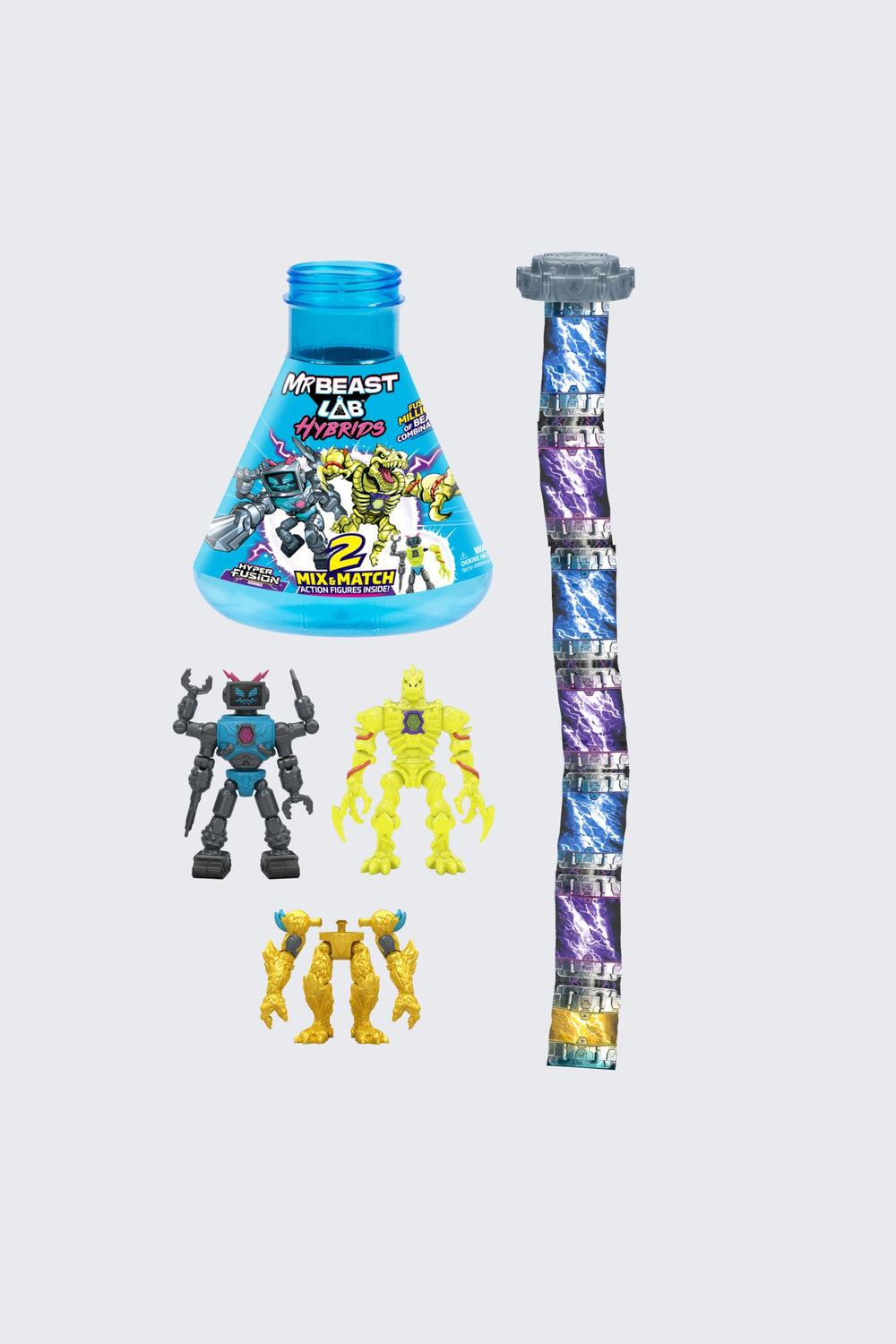 MrBeast Lab Hybrids Action Figure 2-pack – Hyper Fusion Series