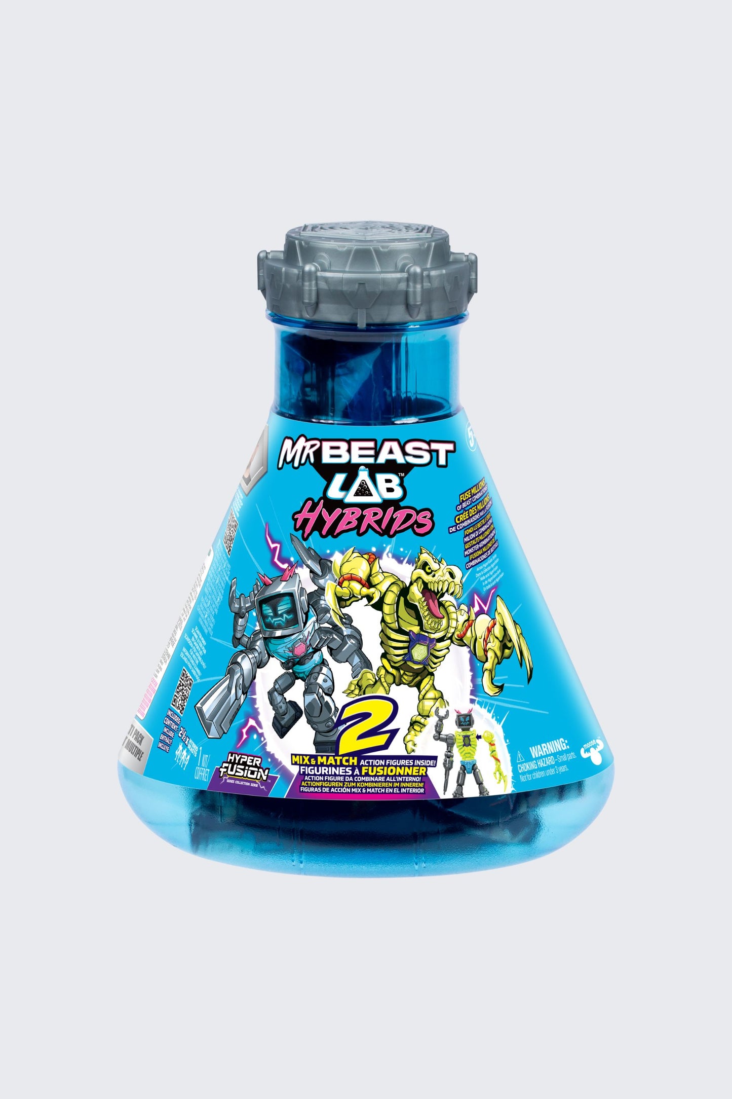 MrBeast Lab Hybrids Action Figure 2-pack – Hyper Fusion Series