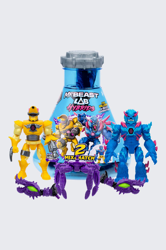 MrBeast Lab Hybrids Action Figure 2-pack – Hyper Fusion Series