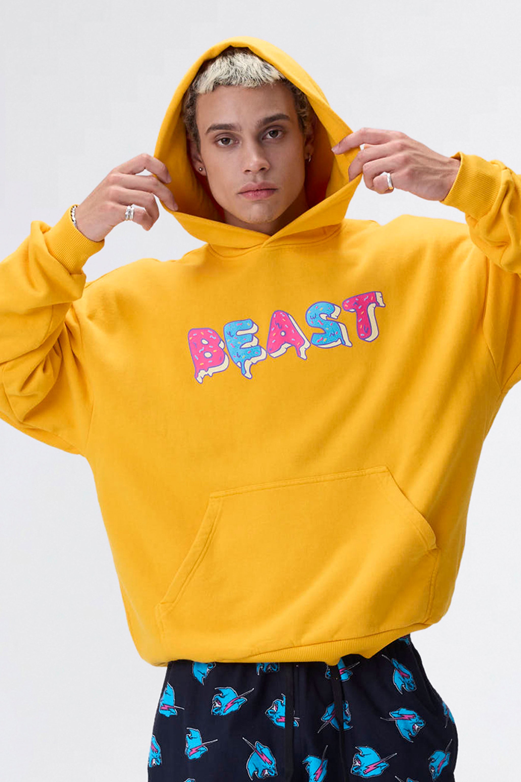 Frosted mr beast on sale hoodie