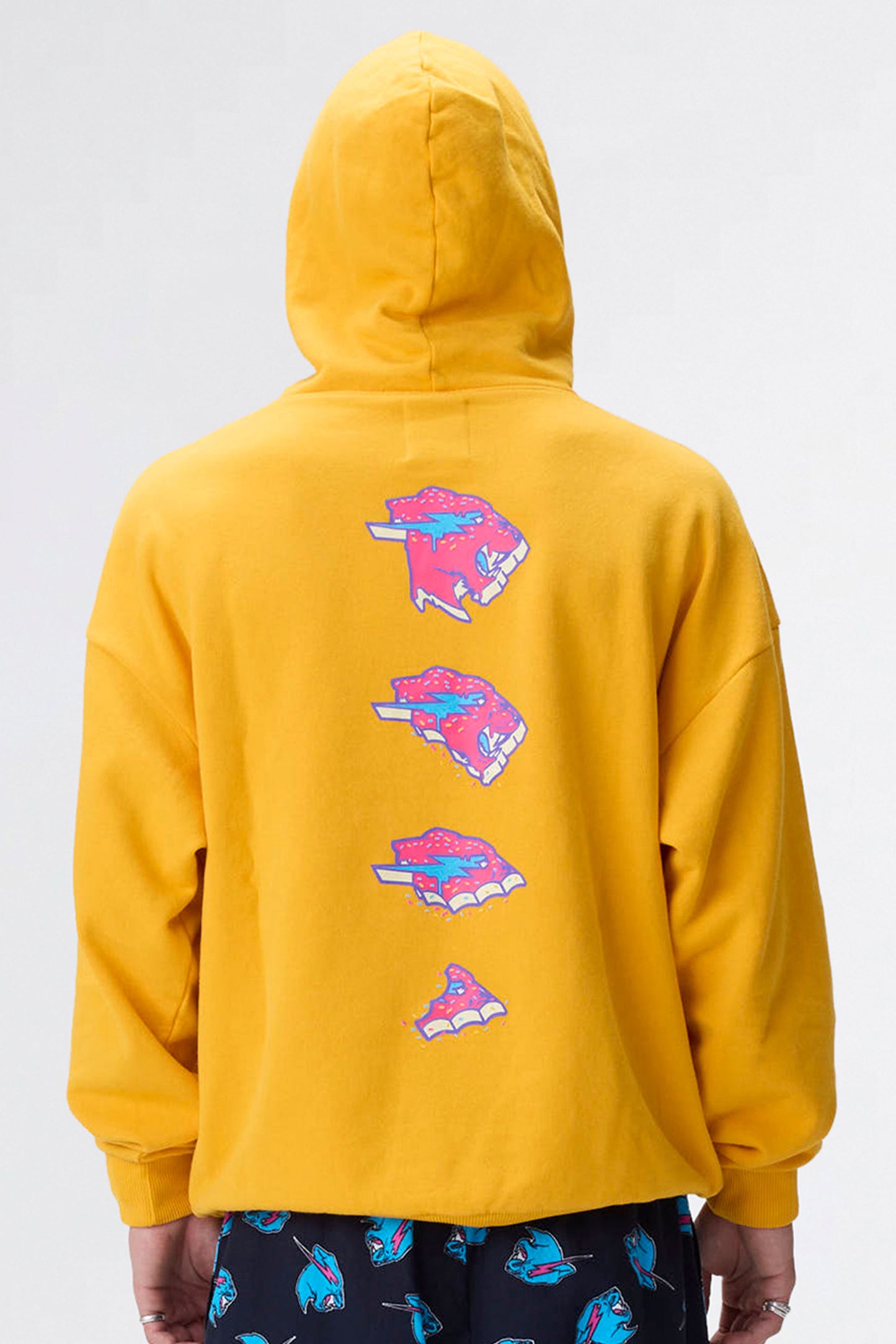 Mr Beast Hoodies Kanji Beast Yellow Pullover Hoodie Shop Mr