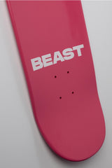BEAST SKATE DECK - PINK