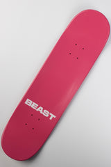 BEAST SKATE DECK - PINK