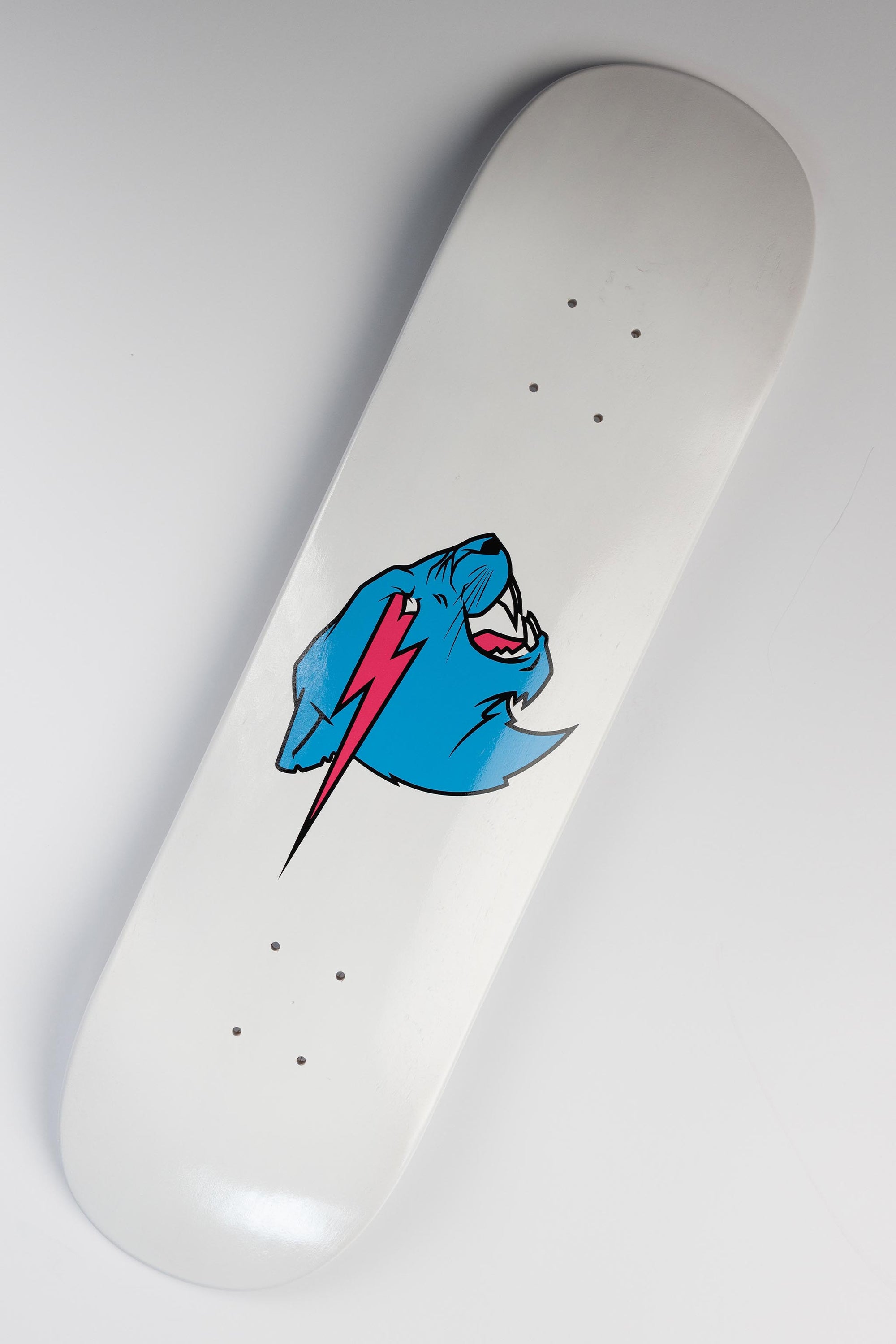 BEAST SKATE DECK - WHITE