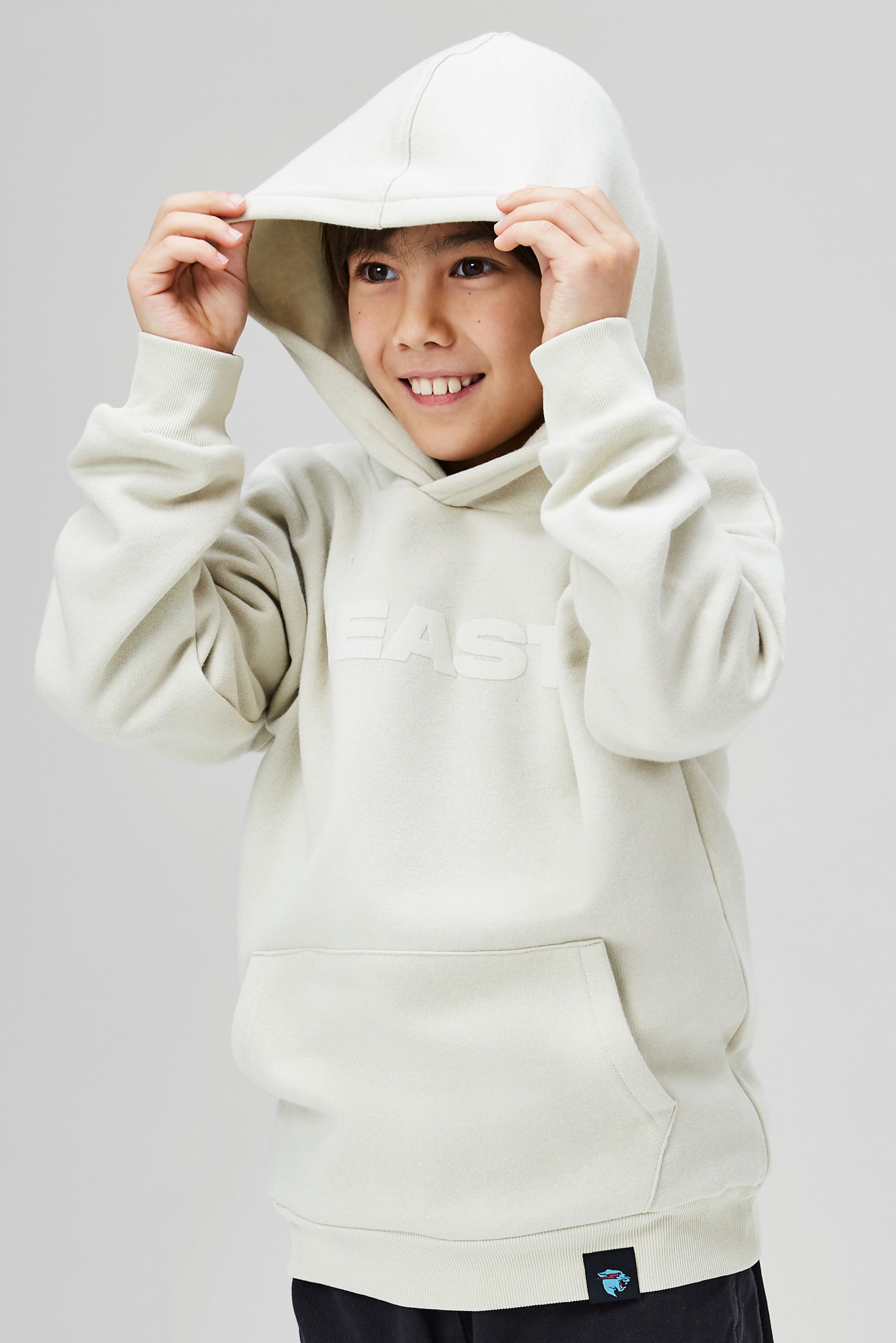 KIDS ORIGINALS HOODIE - SAND