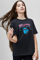 KIDS BEAST MASTER SS TEE - PIGMENT BLACK