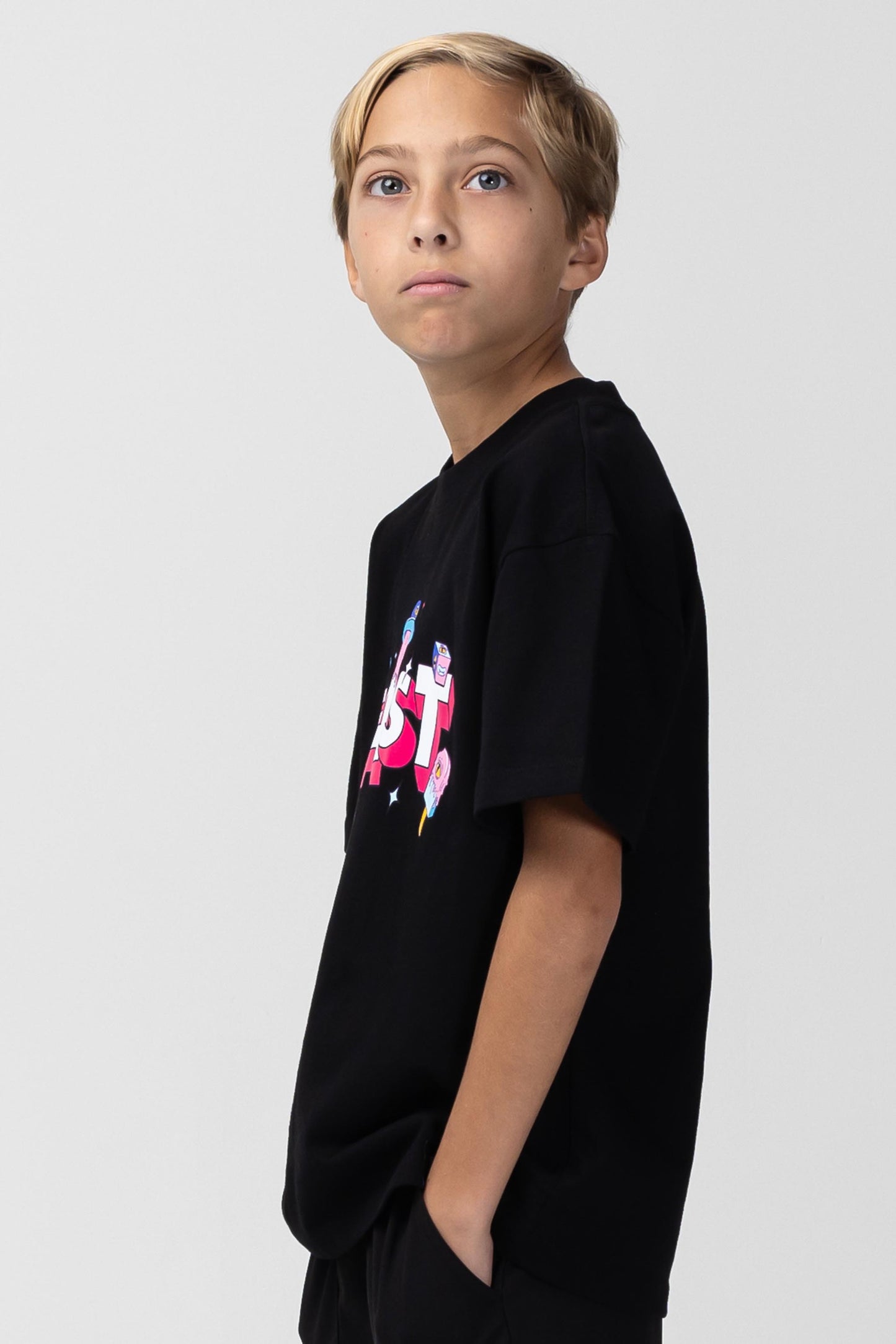 KIDS DONUTZ TEE - BLACK