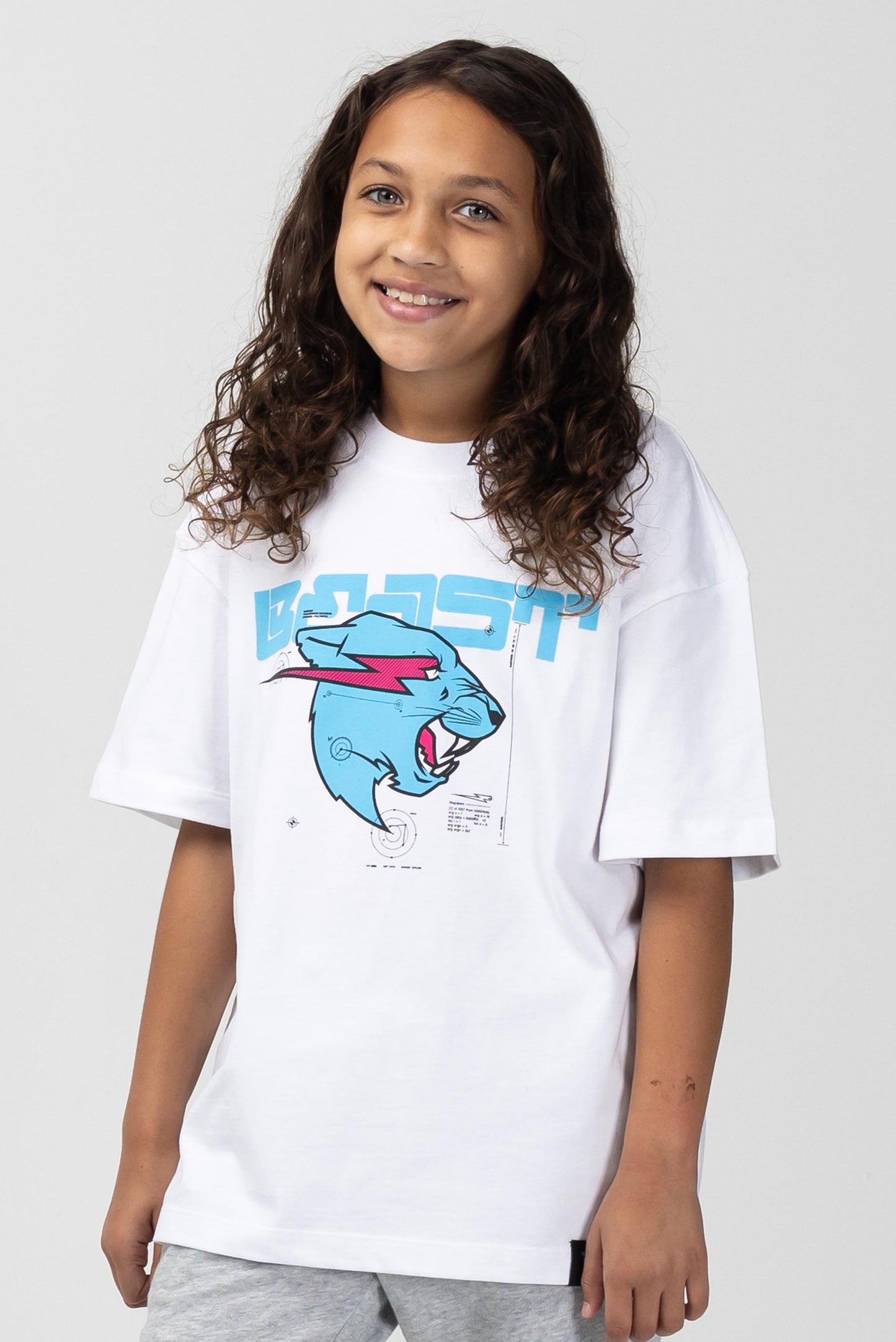 KIDS EXOBYTE TEE - WHITE