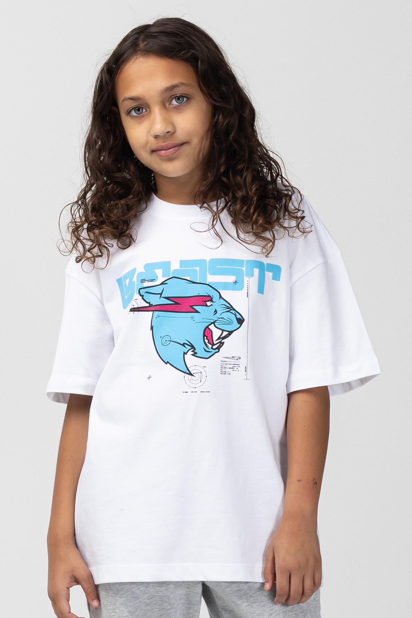 KIDS EXOBYTE TEE - WHITE