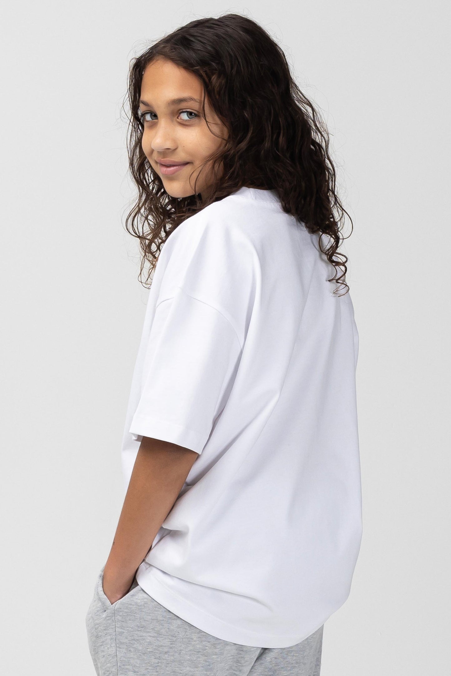 KIDS EXOBYTE TEE - WHITE