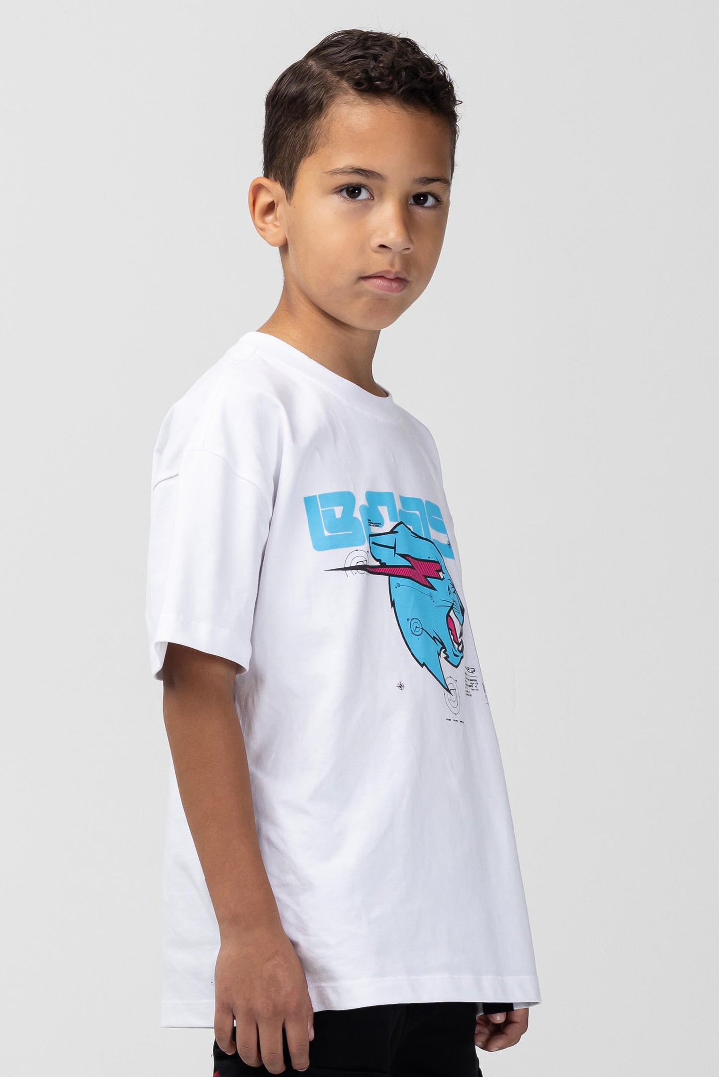 KIDS EXOBYTE TEE - WHITE