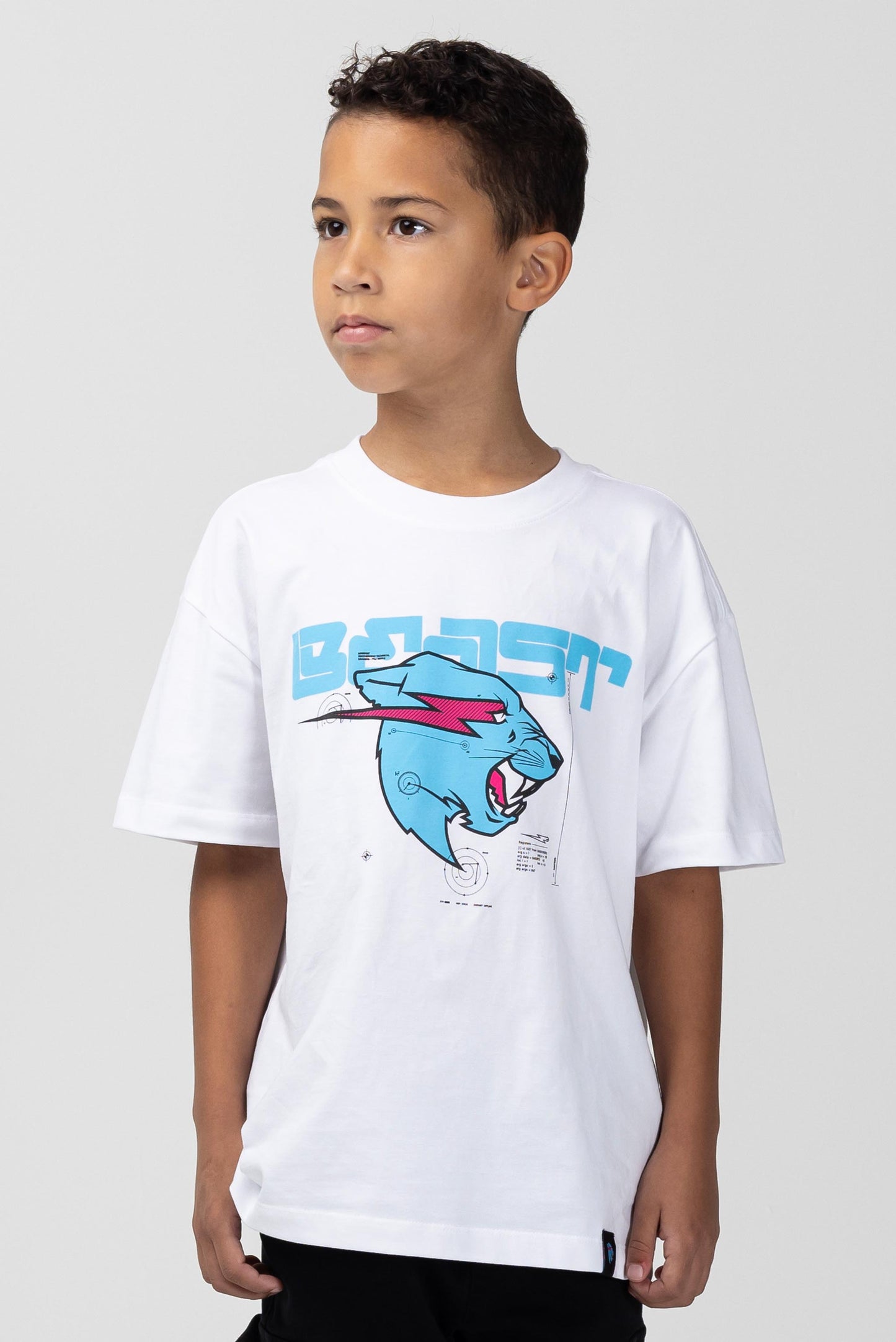 KIDS EXOBYTE TEE - WHITE