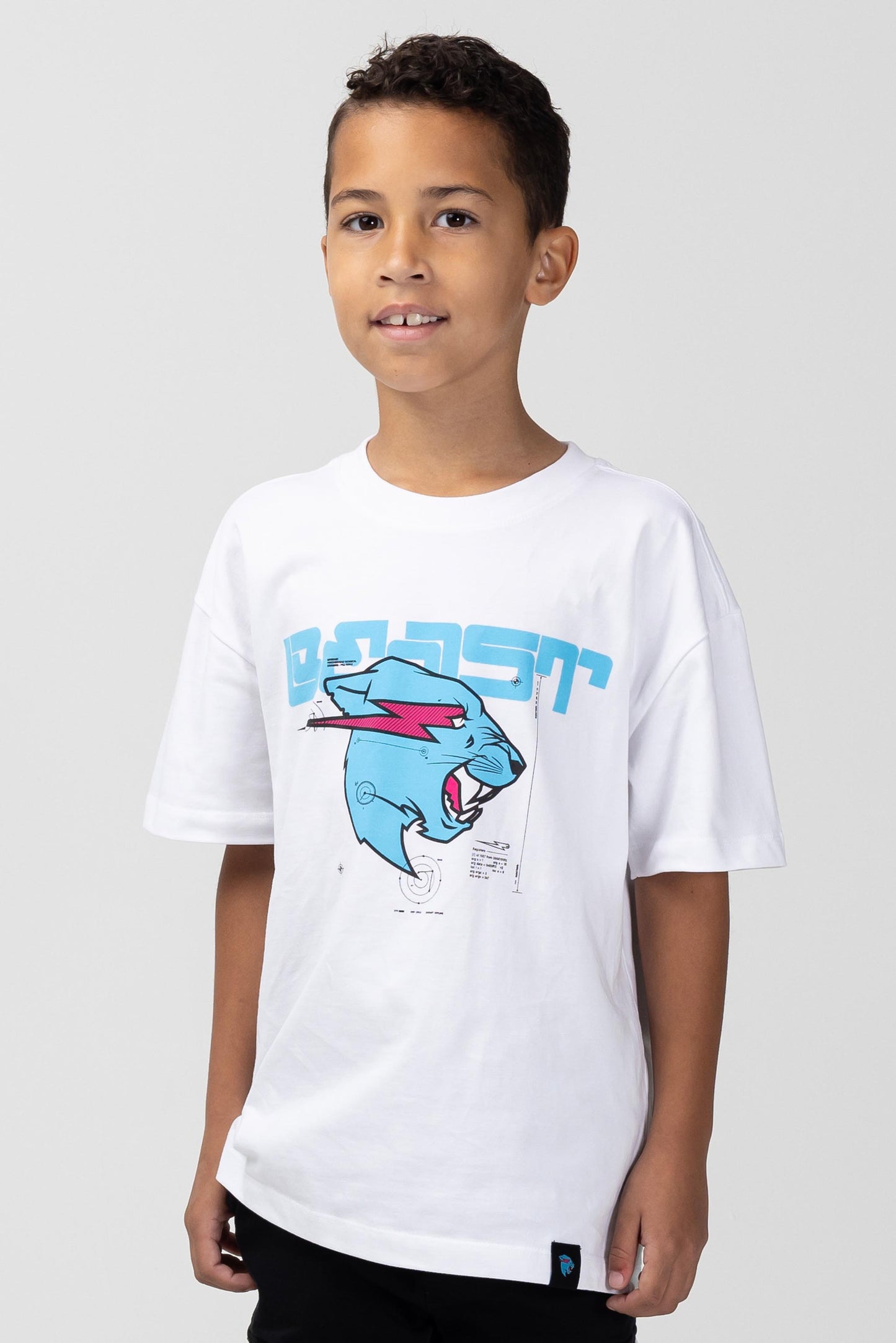 KIDS EXOBYTE TEE - WHITE