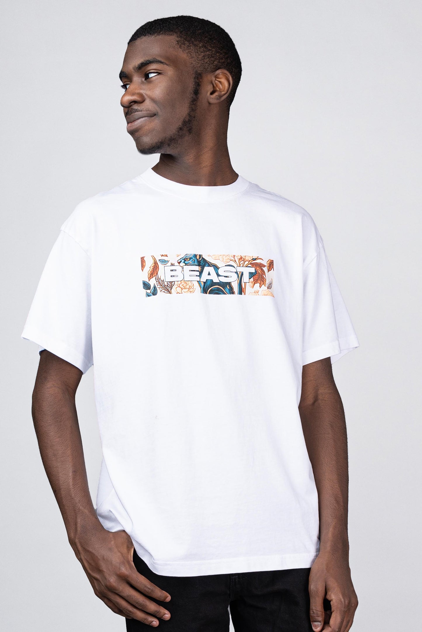 EXOTIC CLASSIC LOGO TEE - WHITE