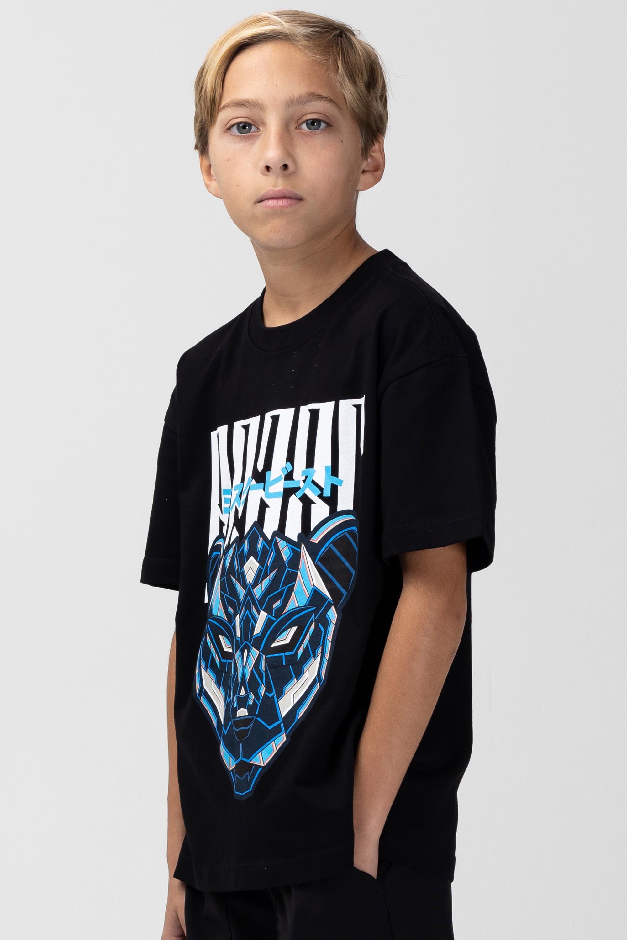 KIDS BLADE TEE - BLACK
