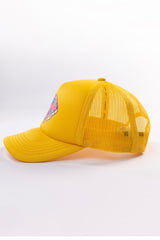 FROSTED SNAPBACK HAT - YELLOW