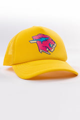 FROSTED SNAPBACK HAT - YELLOW