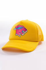 FROSTED SNAPBACK HAT - YELLOW