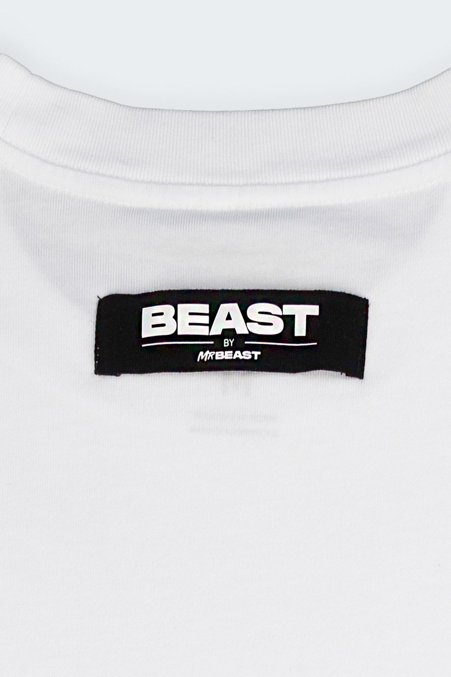GLOW IN THE DARK PANTHER S/SLEEVE TEE - WHITE