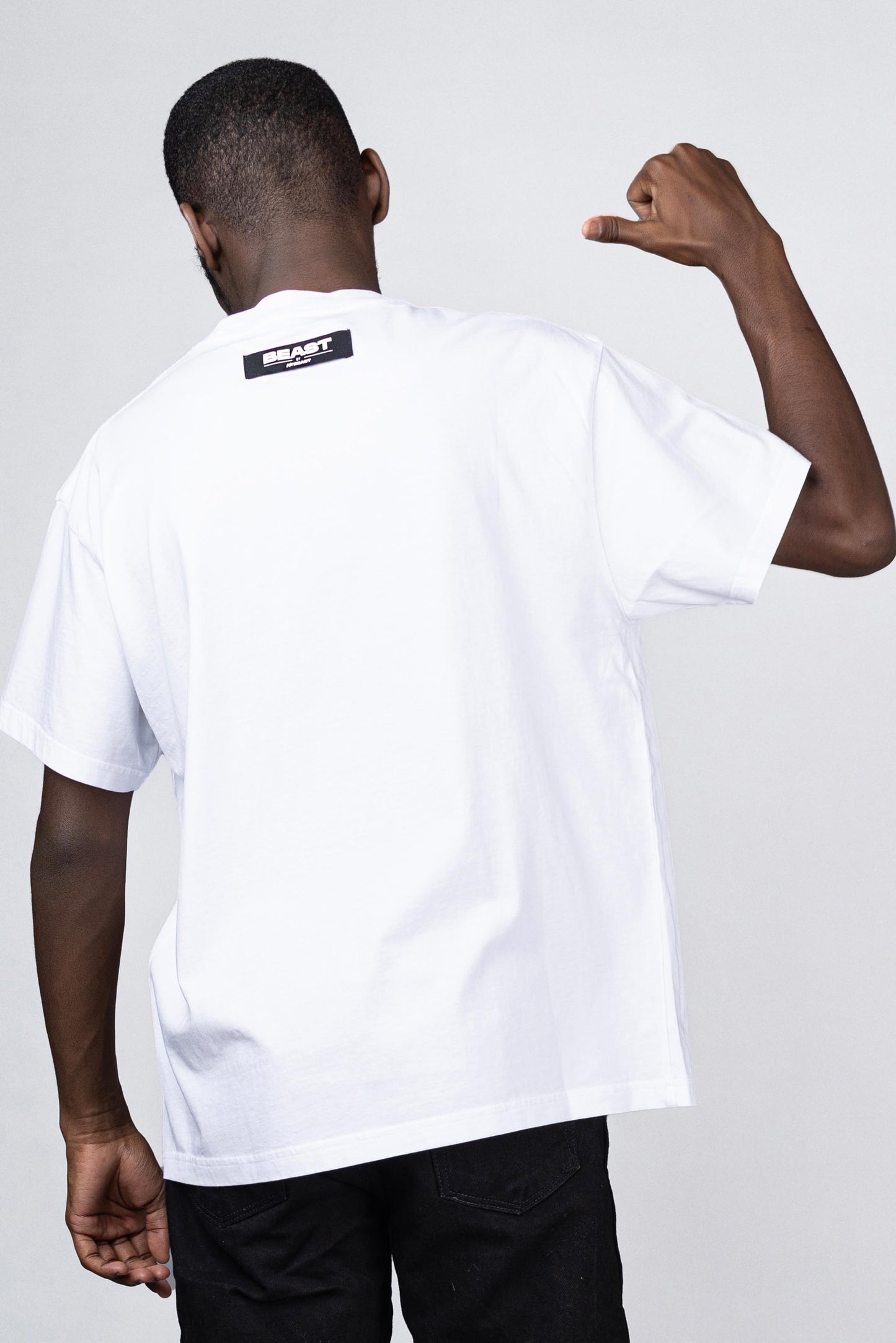 NAW S/SLEEVE TEE - WHITE