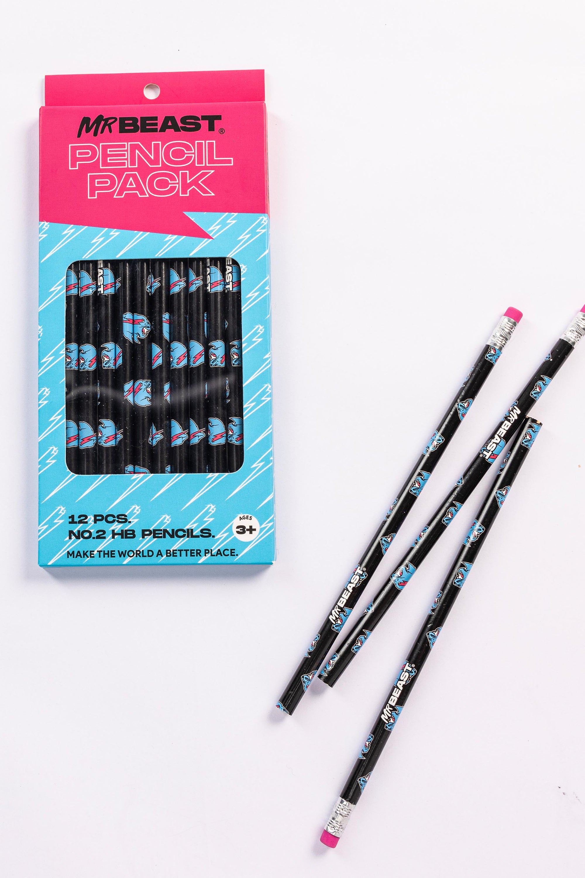 MRBEAST PANTHER 12 PACK PENCIL SET
