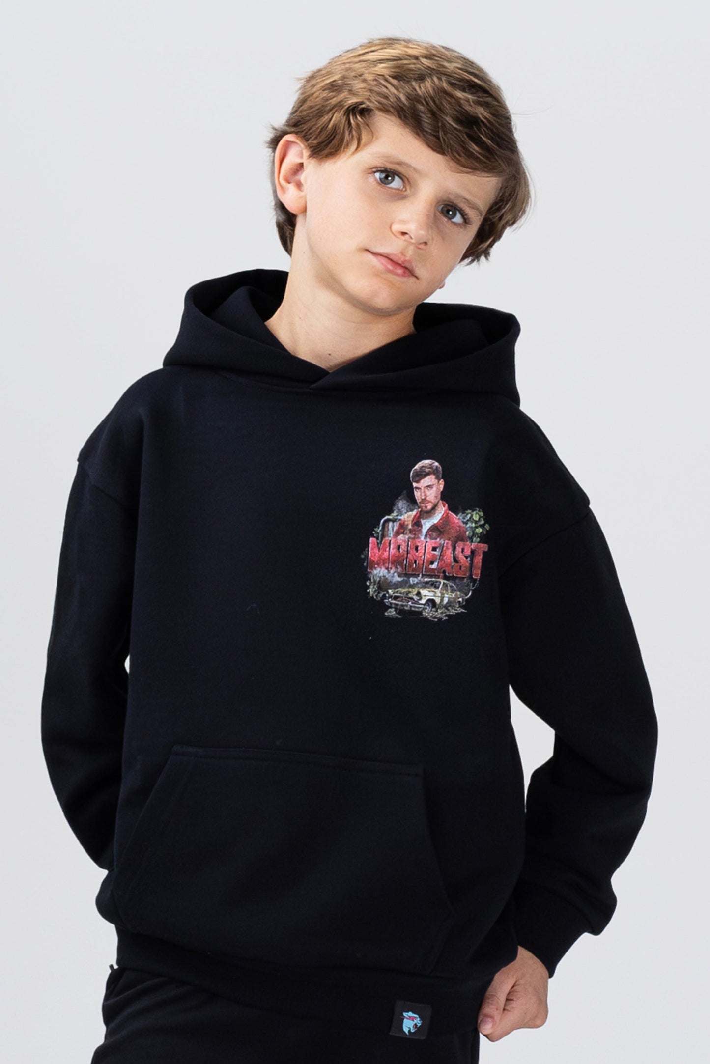 KIDS APOCALYPSE HOODIE - BLACK