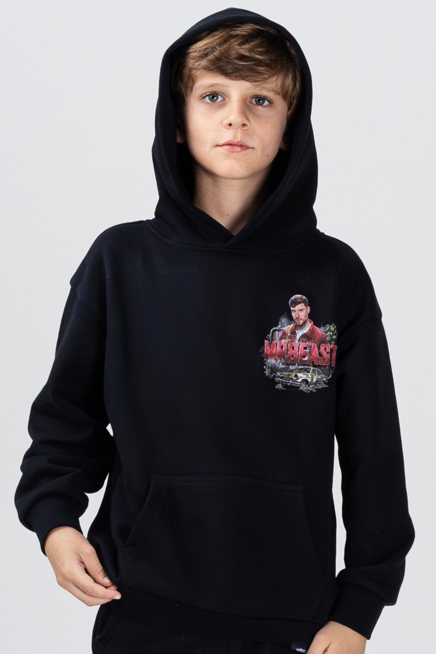 KIDS APOCALYPSE HOODIE - BLACK